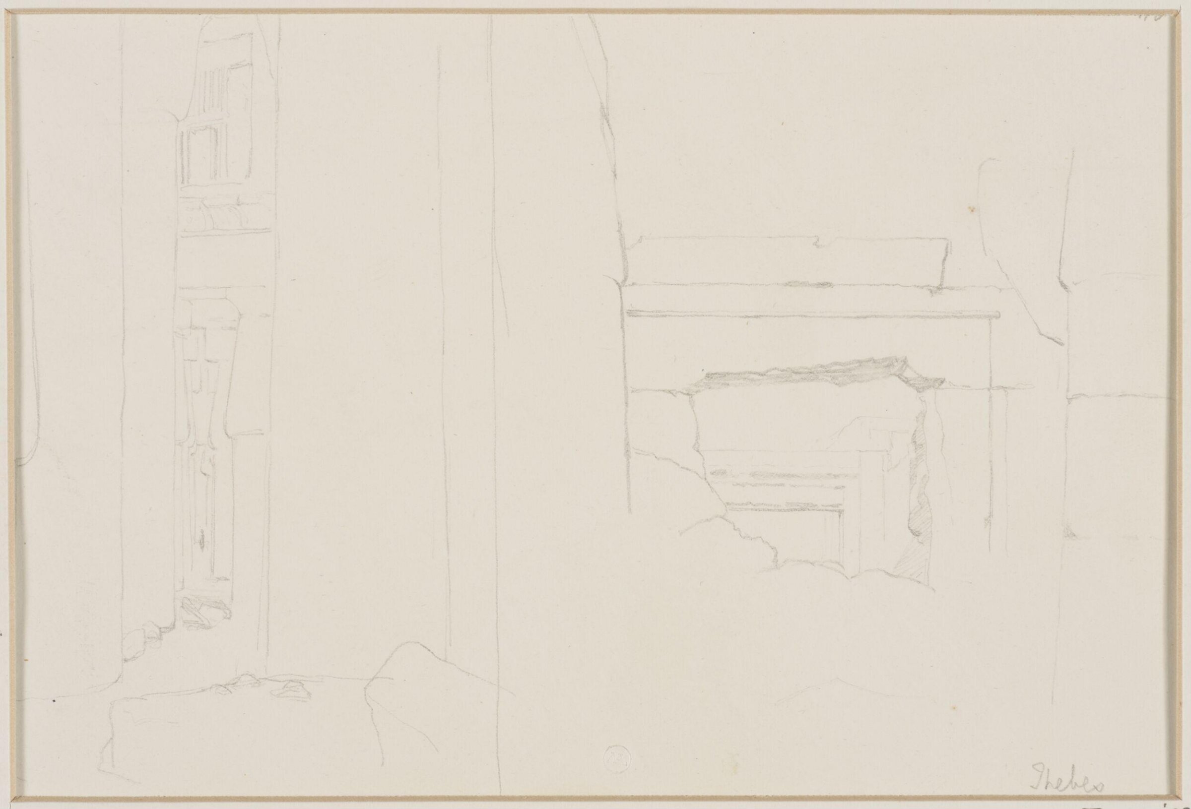 Middle Eastern Sketchbook, Richard Dadd, 1842-1843