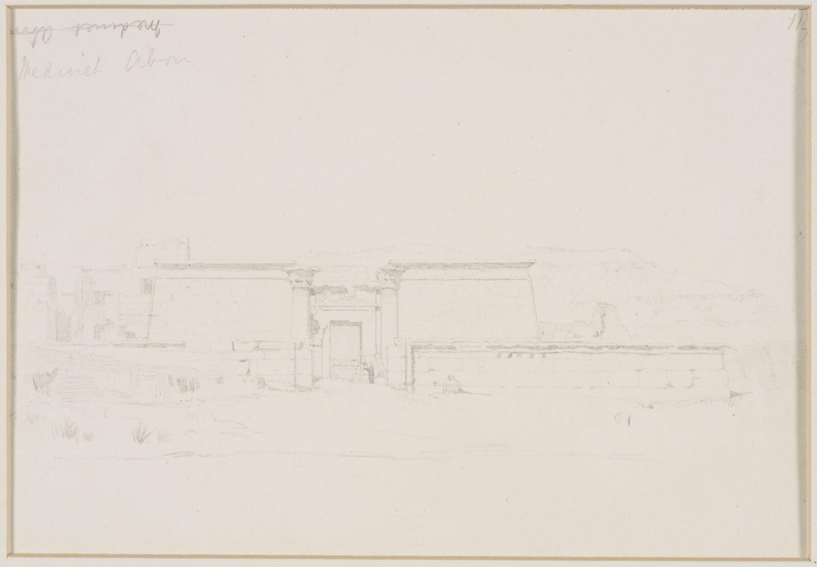Middle Eastern Sketchbook, Richard Dadd, 1842-1843
