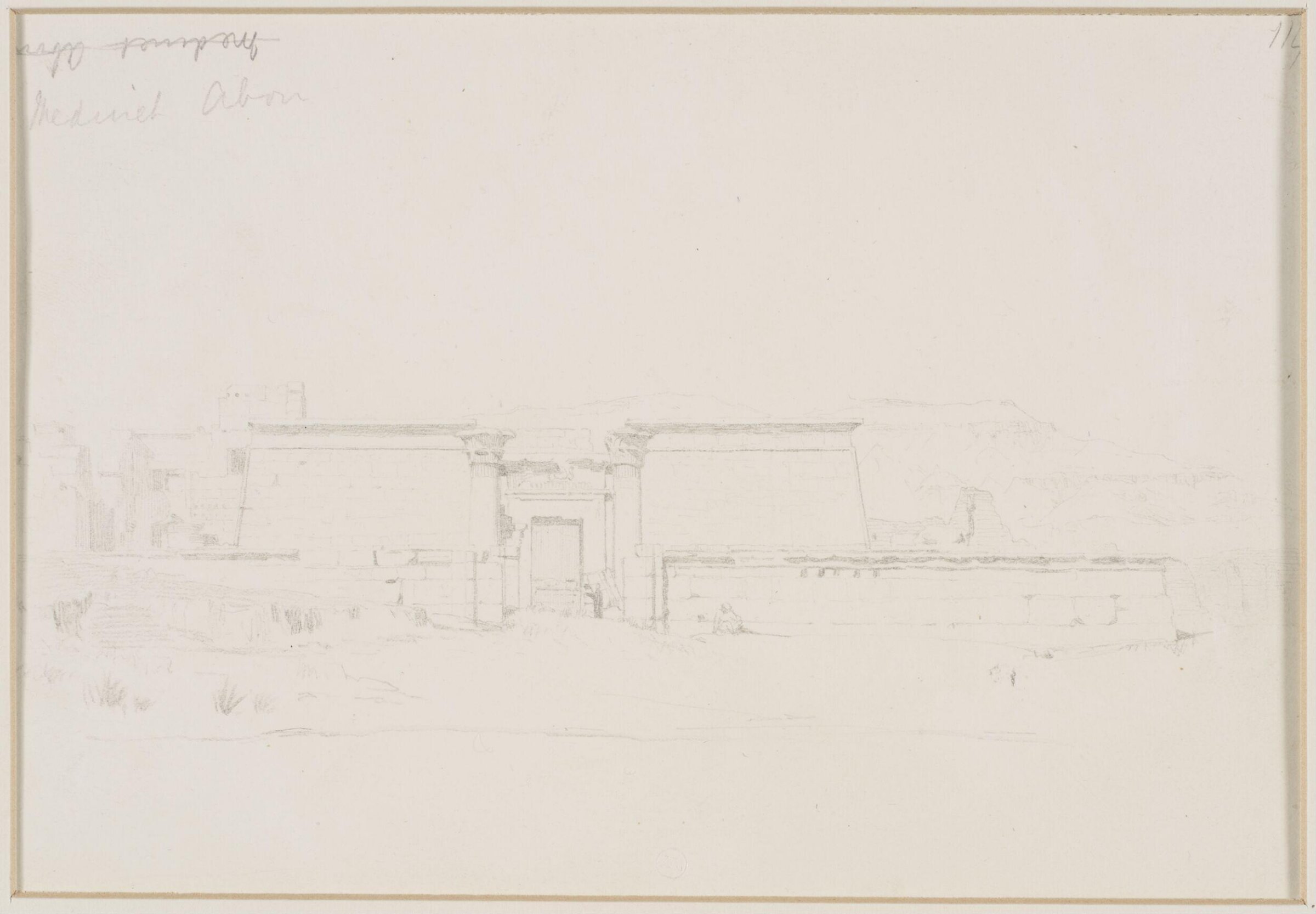 Middle Eastern Sketchbook, Richard Dadd, 1842-1843