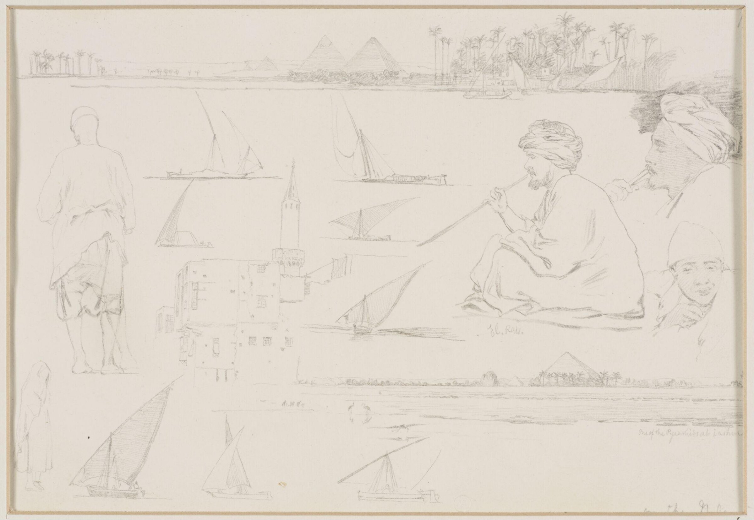 Middle Eastern Sketchbook, Richard Dadd, 1842-1843
