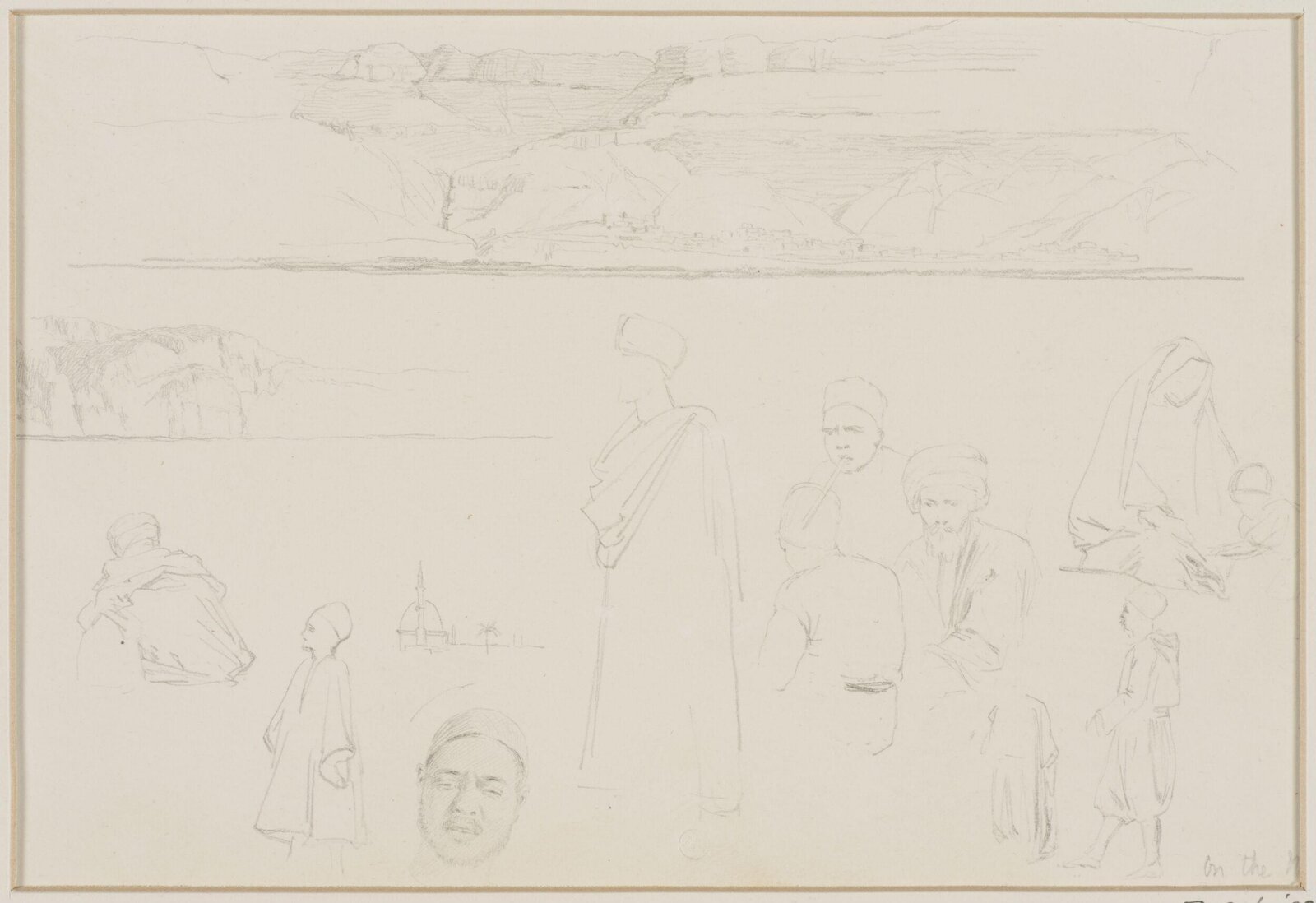 Middle Eastern Sketchbook, Richard Dadd, 1842-1843