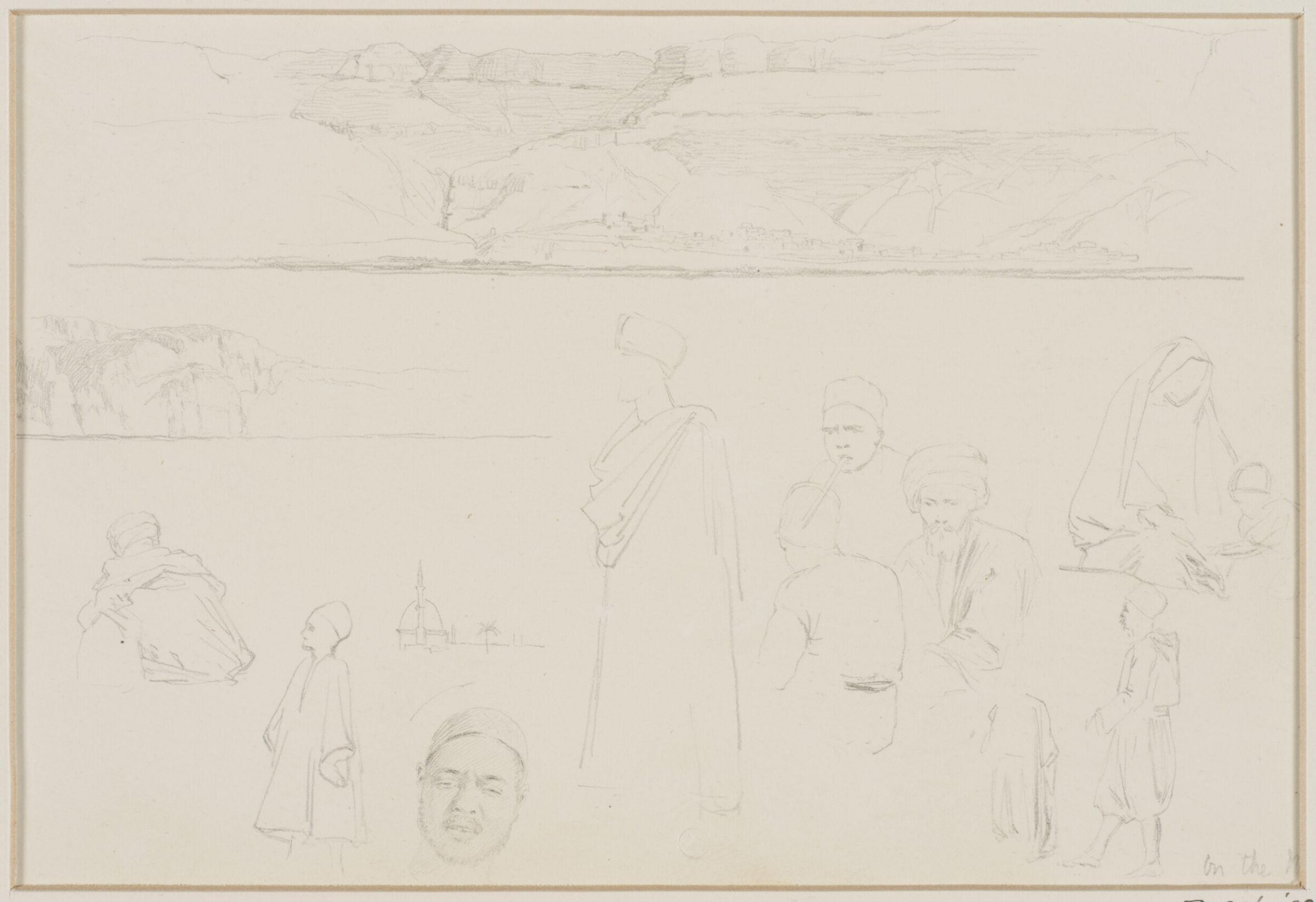 Middle Eastern Sketchbook, Richard Dadd, 1842-1843