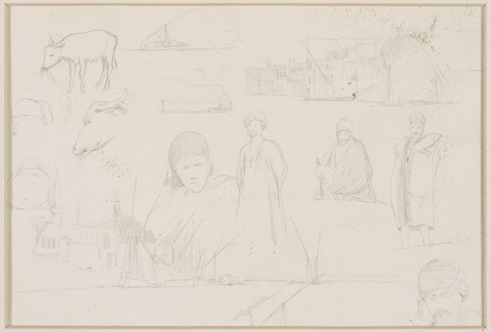 Middle Eastern Sketchbook, Richard Dadd, 1842-1843
