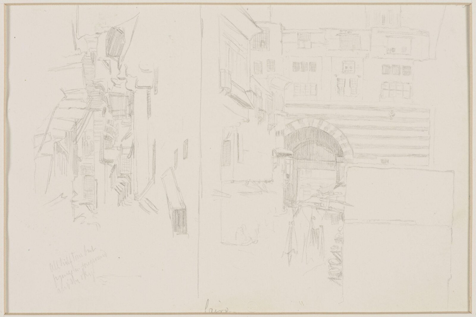 Middle Eastern Sketchbook, Richard Dadd, 1842-1843