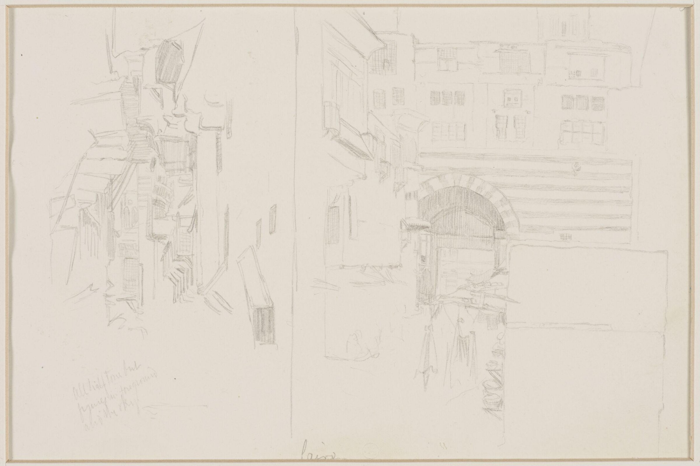 Middle Eastern Sketchbook, Richard Dadd, 1842-1843