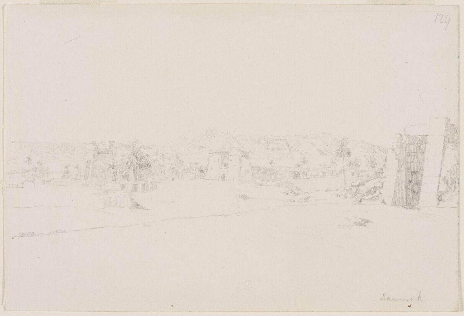 Middle Eastern Sketchbook, Richard Dadd, 1842-1843