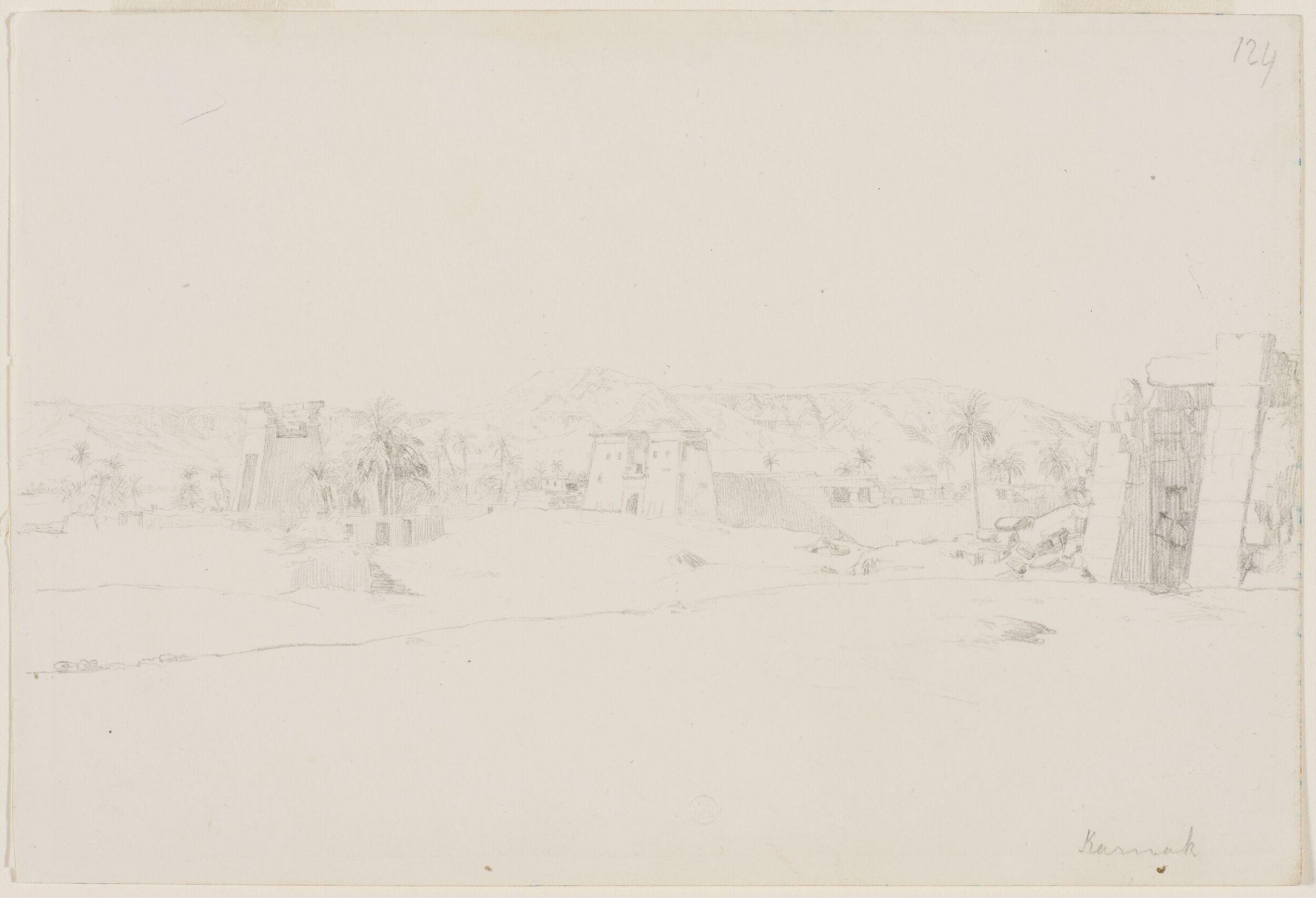 Middle Eastern Sketchbook, Richard Dadd, 1842-1843