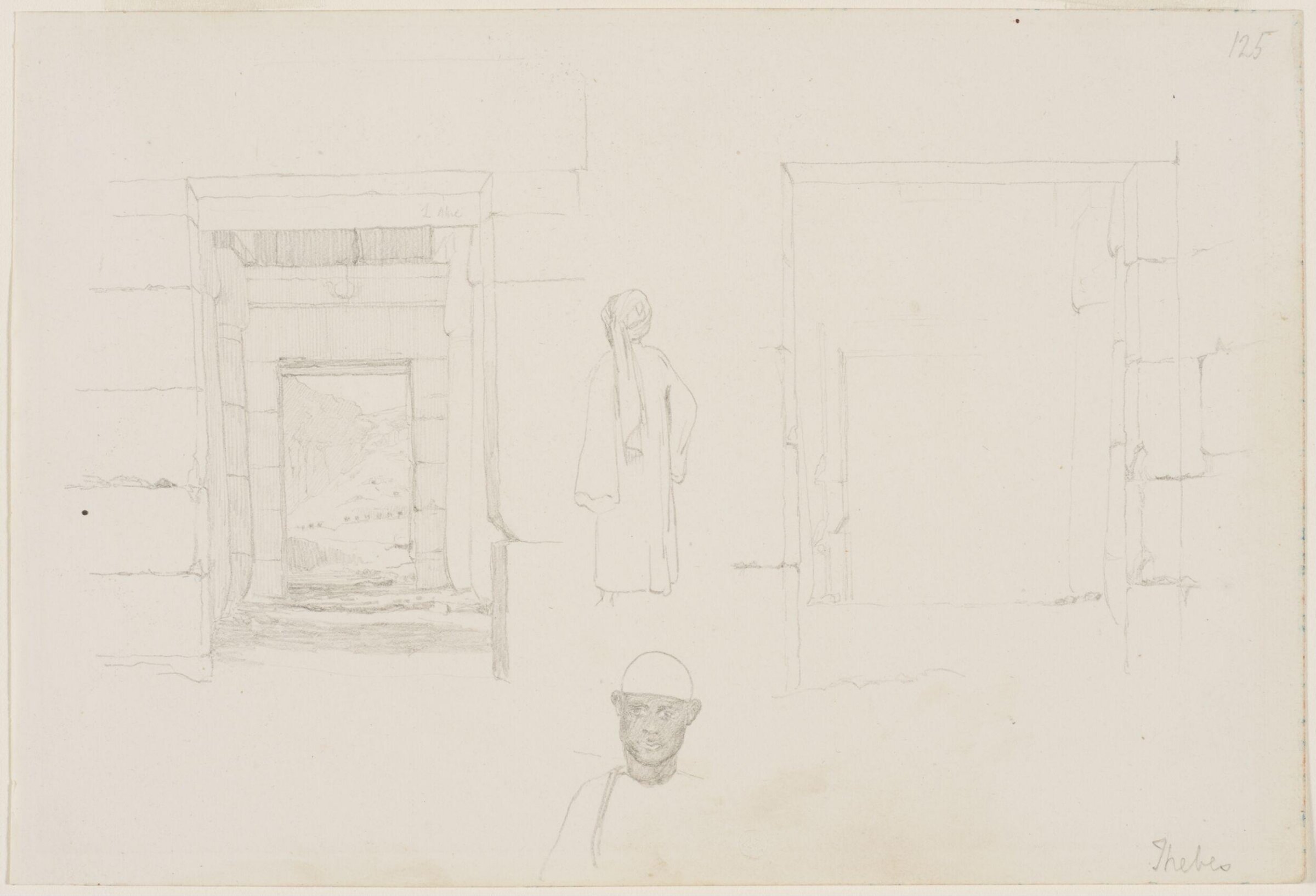 Middle Eastern Sketchbook, Richard Dadd, 1842-1843