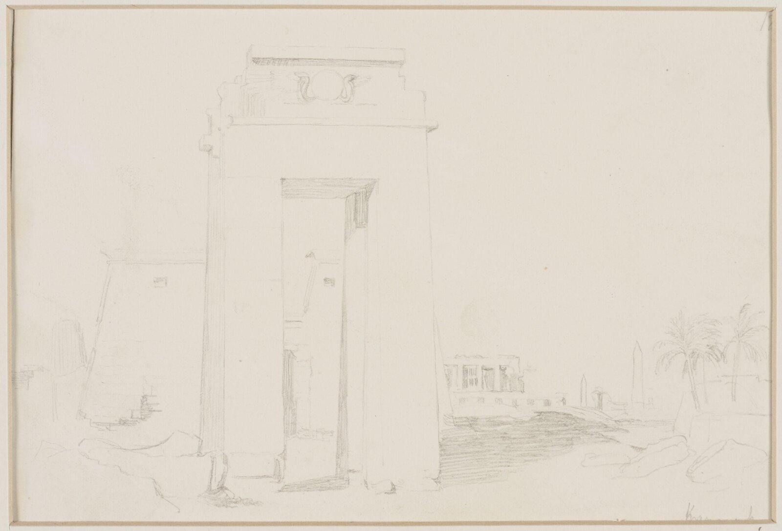 Middle Eastern Sketchbook, Richard Dadd, 1842-1843