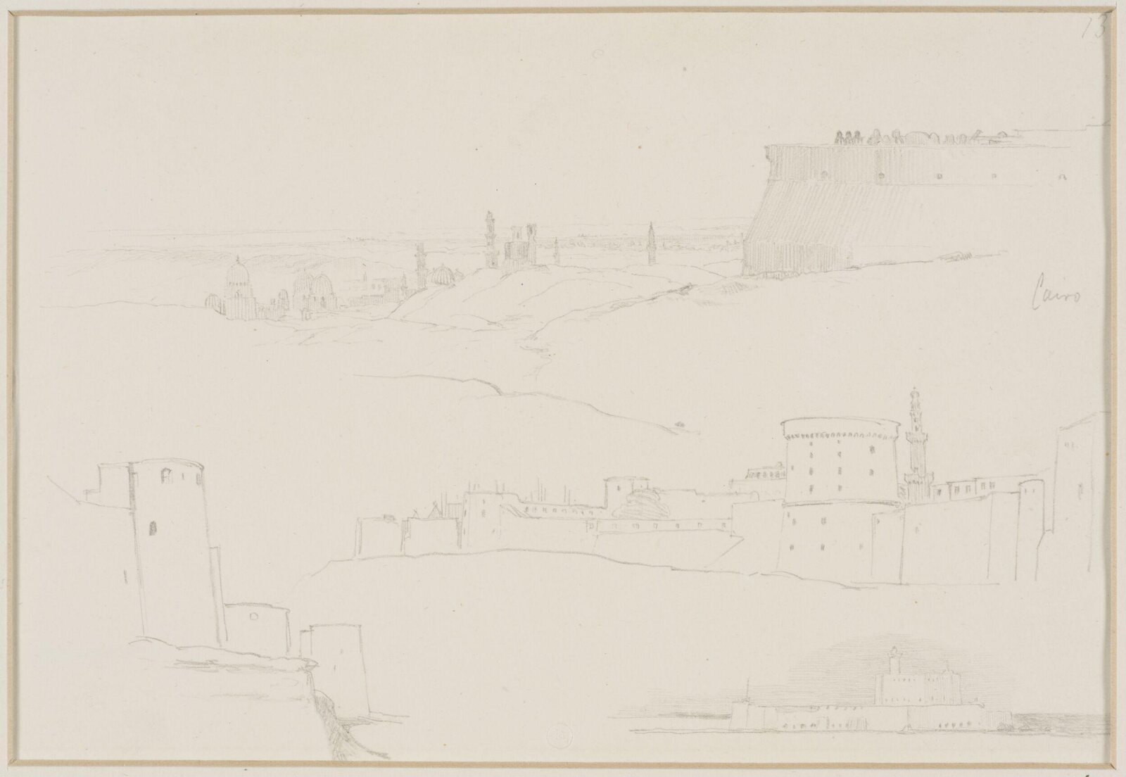 Middle Eastern Sketchbook, Richard Dadd, 1842-1843