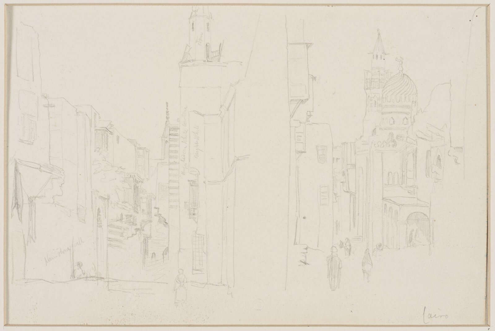 Middle Eastern Sketchbook, Richard Dadd, 1842-1843