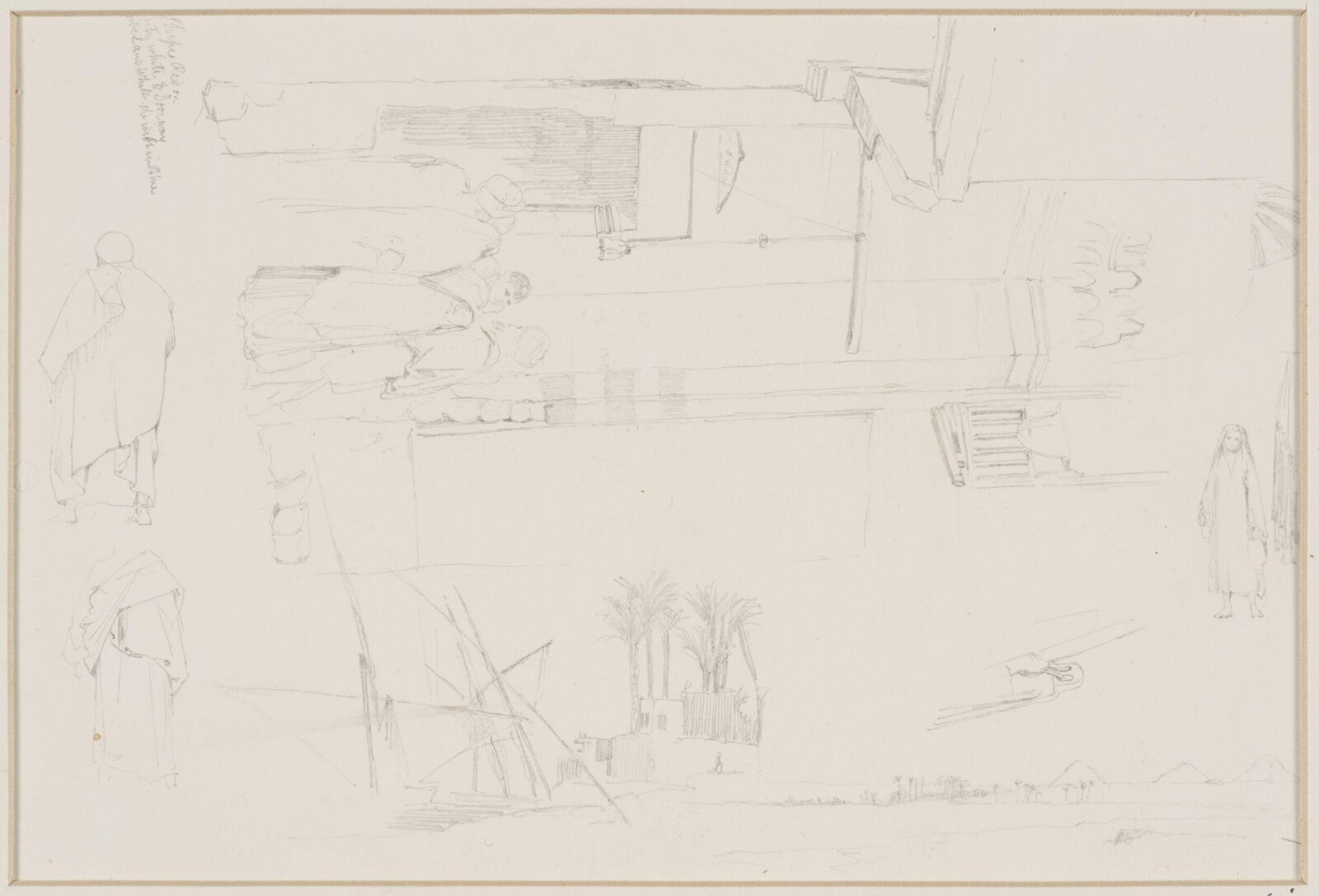 Middle Eastern Sketchbook, Richard Dadd, 1842-1843