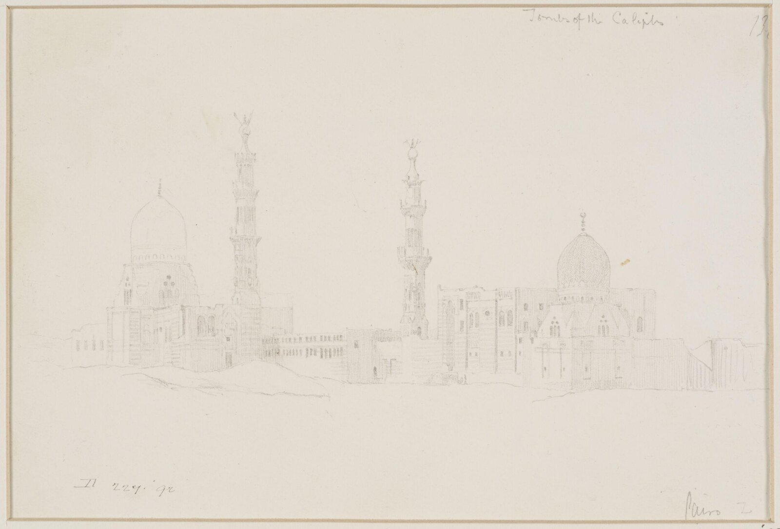 Middle Eastern Sketchbook, Richard Dadd, 1842-1843