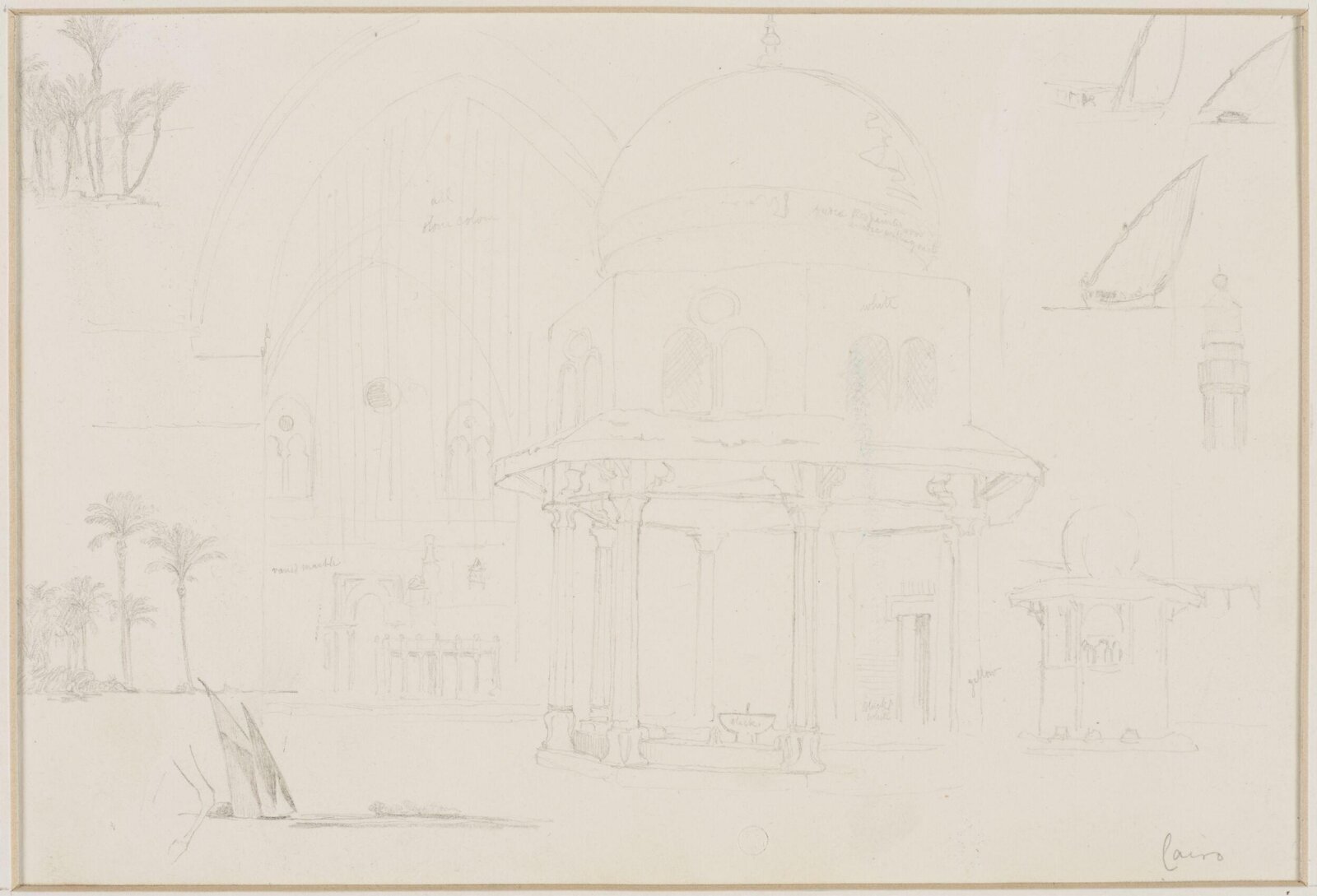 Middle Eastern Sketchbook, Richard Dadd, 1842-1843