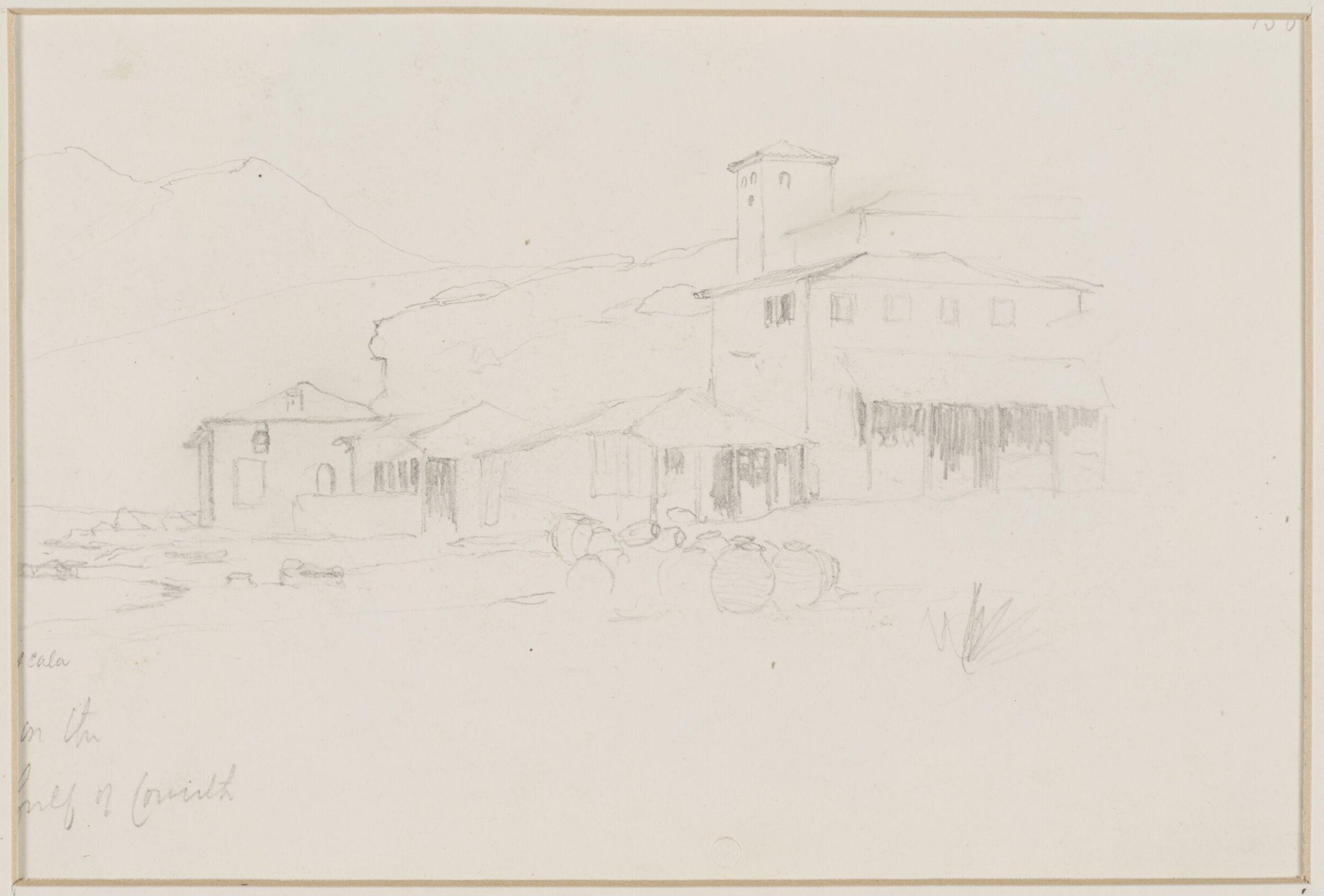 Middle Eastern Sketchbook, Richard Dadd, 1842-1843