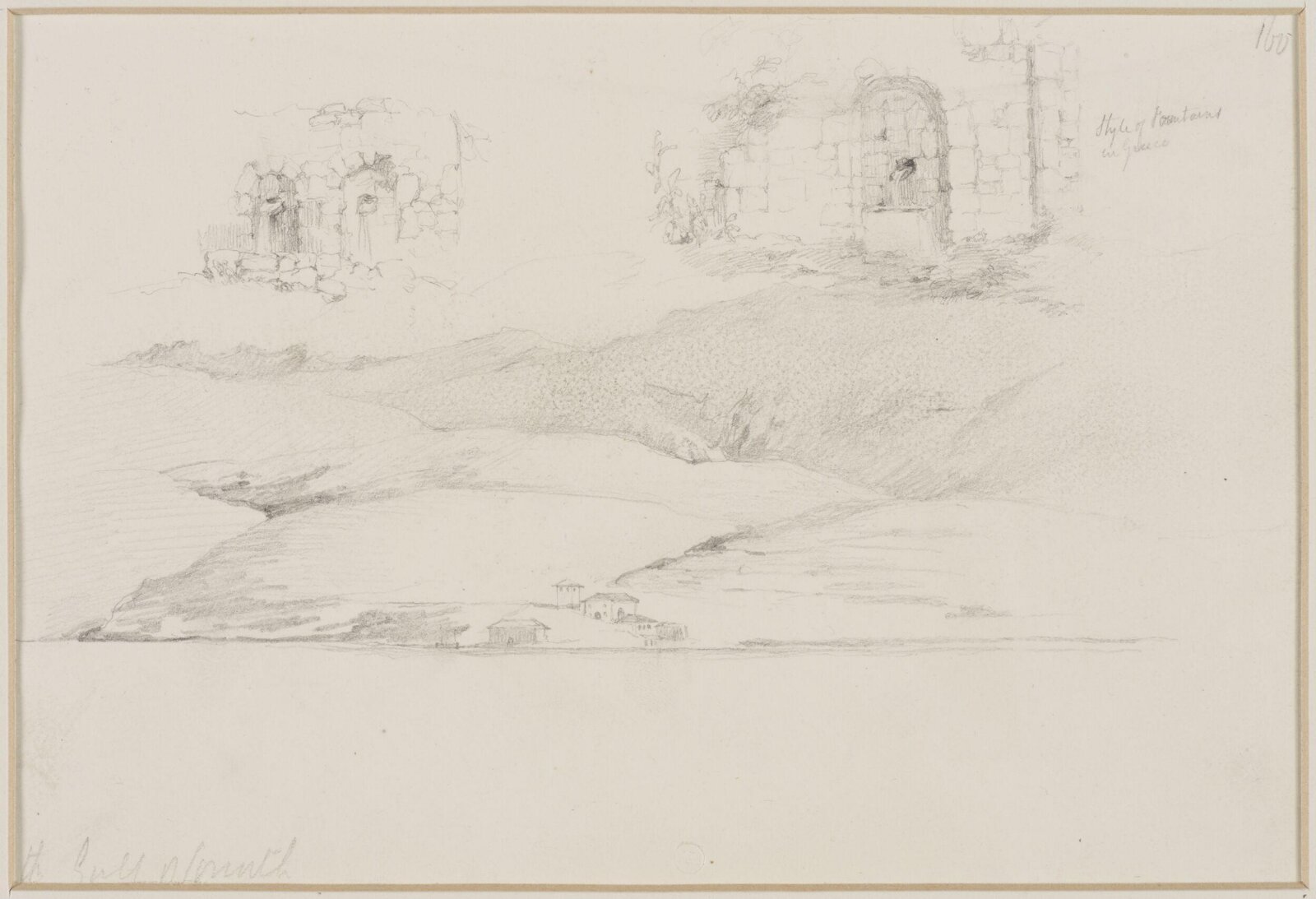 Middle Eastern Sketchbook, Richard Dadd, 1842-1843
