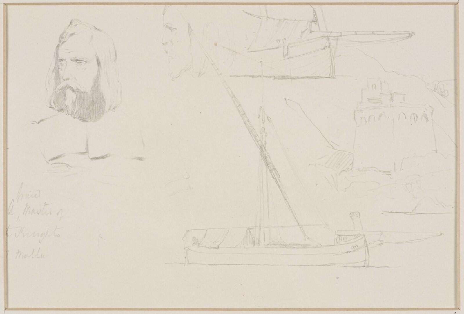 Middle Eastern Sketchbook, Richard Dadd, 1842-1843