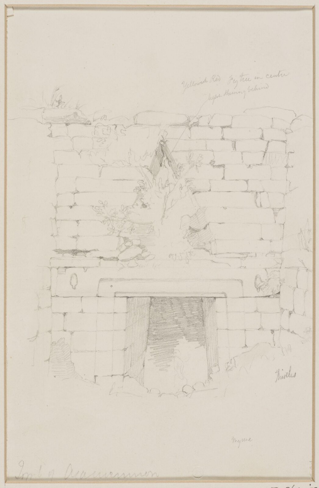 Middle Eastern Sketchbook, Richard Dadd, 1842-1843