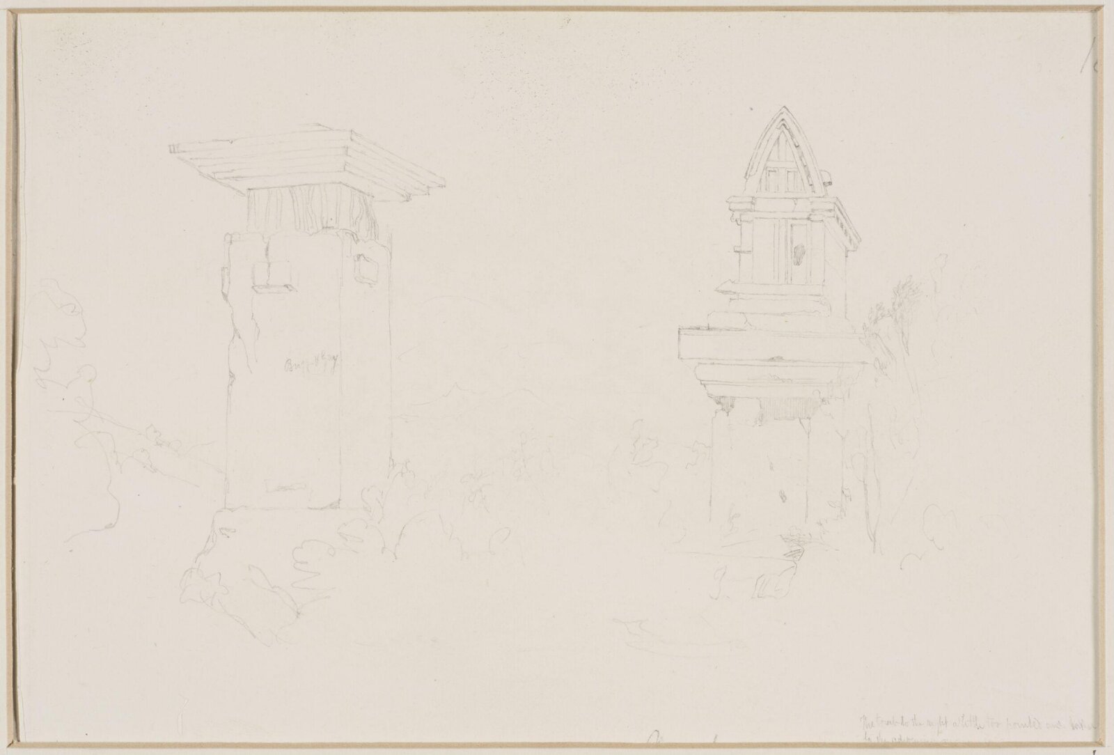 Middle Eastern Sketchbook, Richard Dadd, 1842-1843