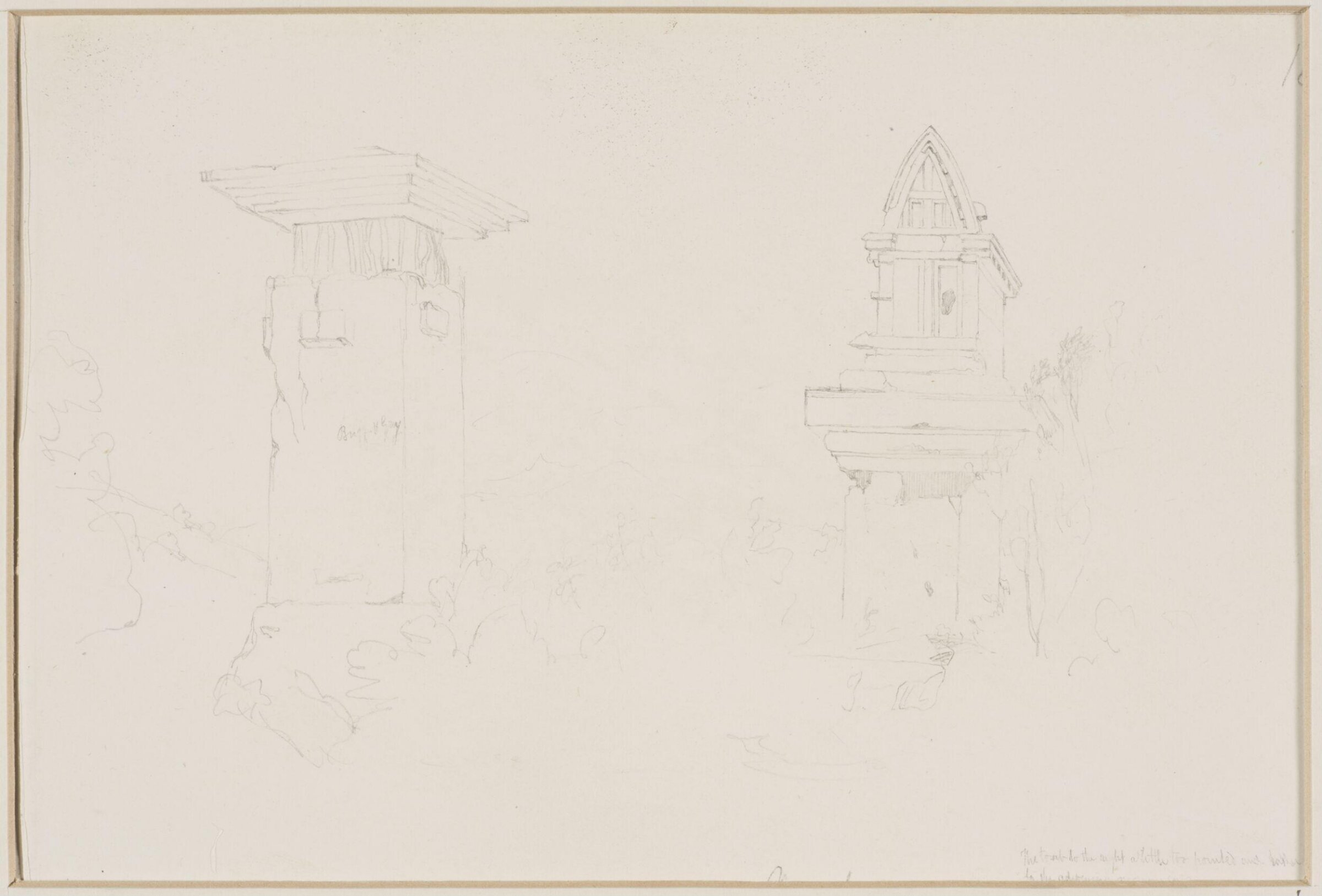Middle Eastern Sketchbook, Richard Dadd, 1842-1843