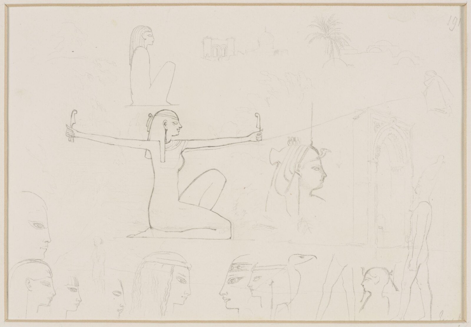 Middle Eastern Sketchbook, Richard Dadd, 1842-1843