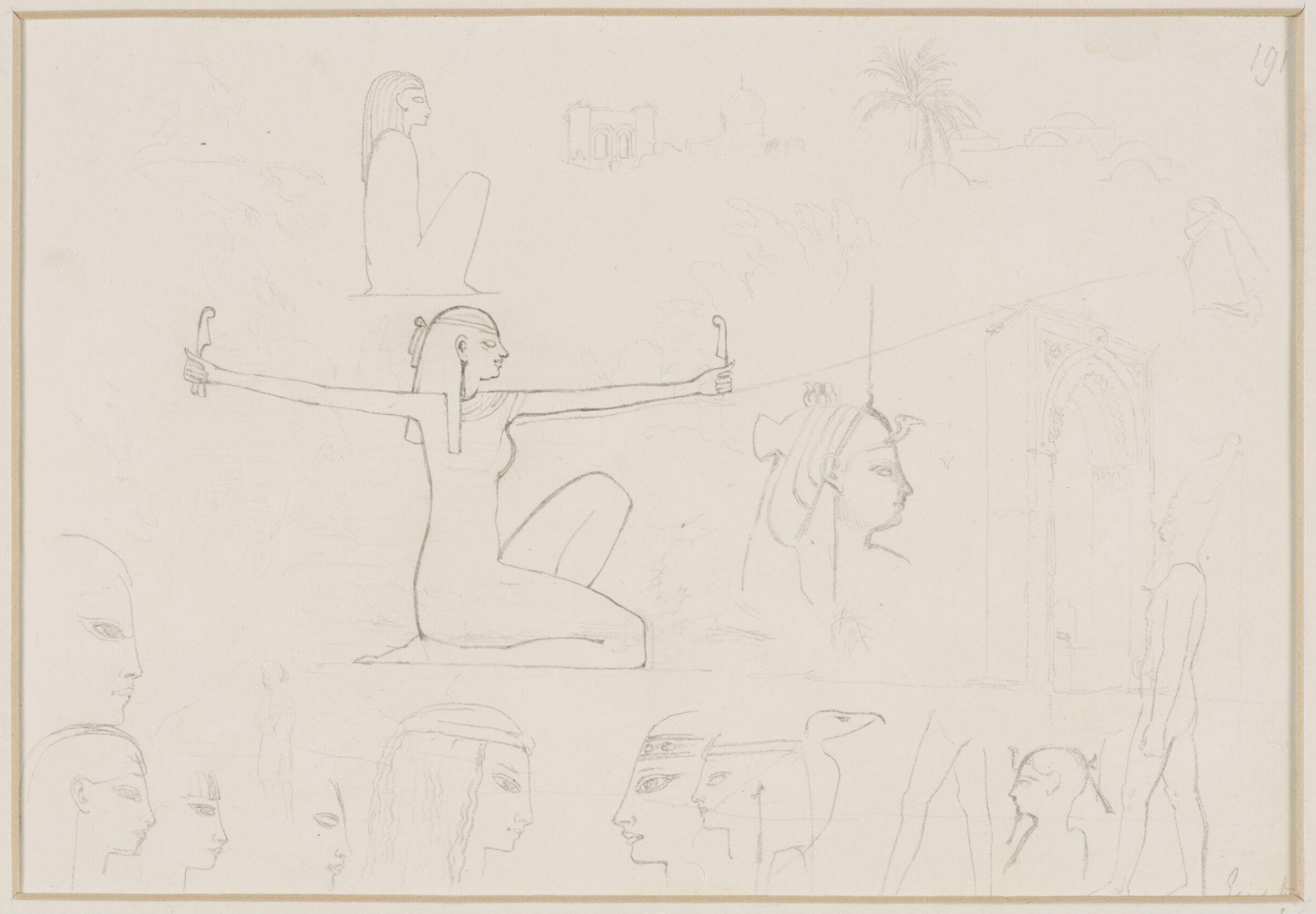 Middle Eastern Sketchbook, Richard Dadd, 1842-1843