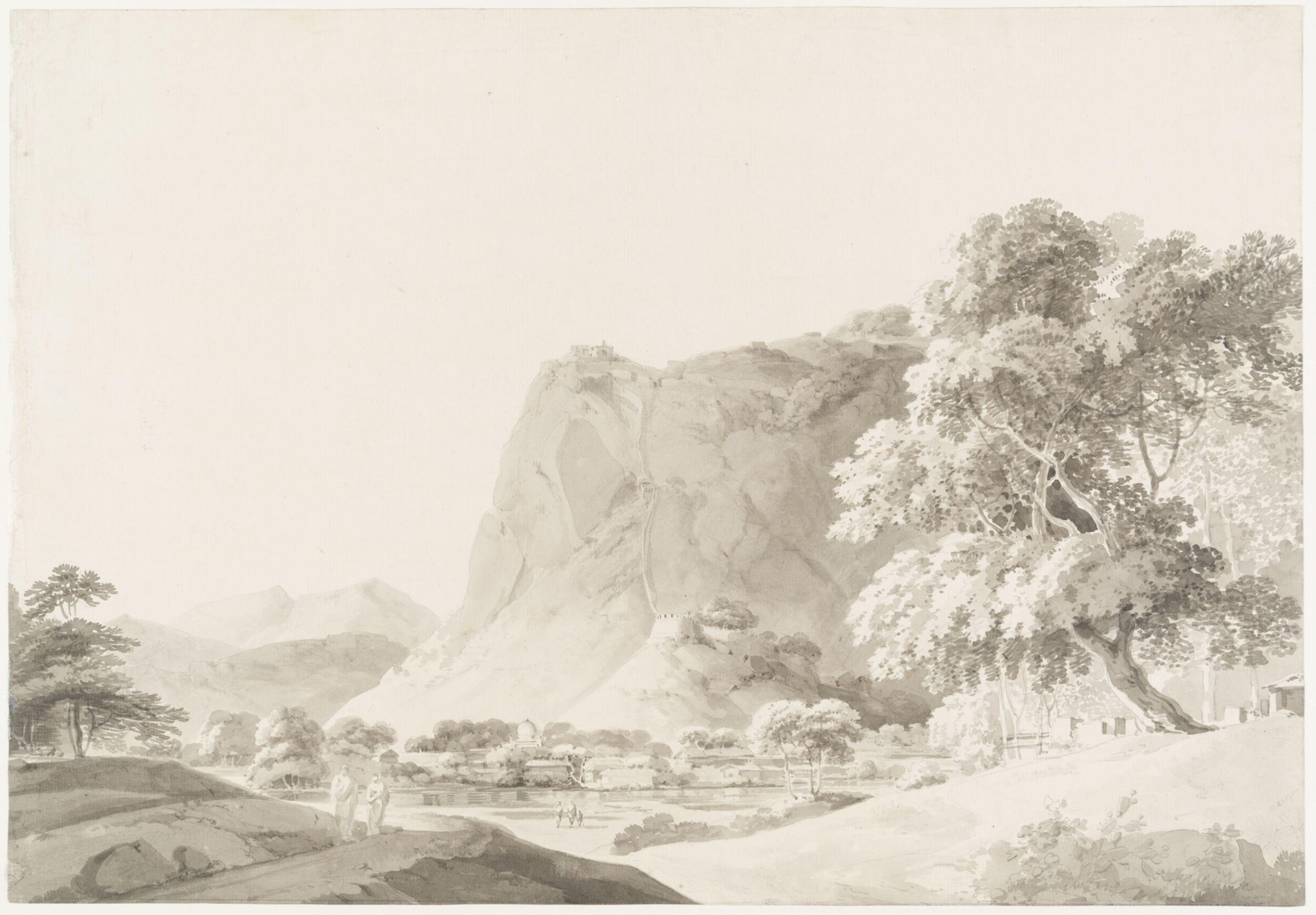 Fortress of Gingee, in the Carnatio, William Daniell, 1769 - 1837