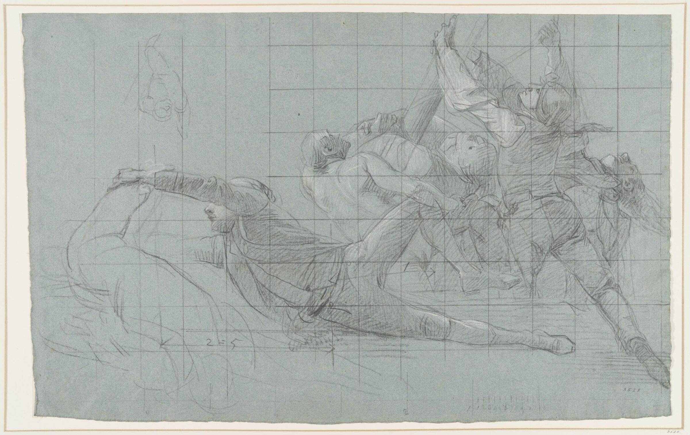Studies of military scenes, Copley, ca. 1780