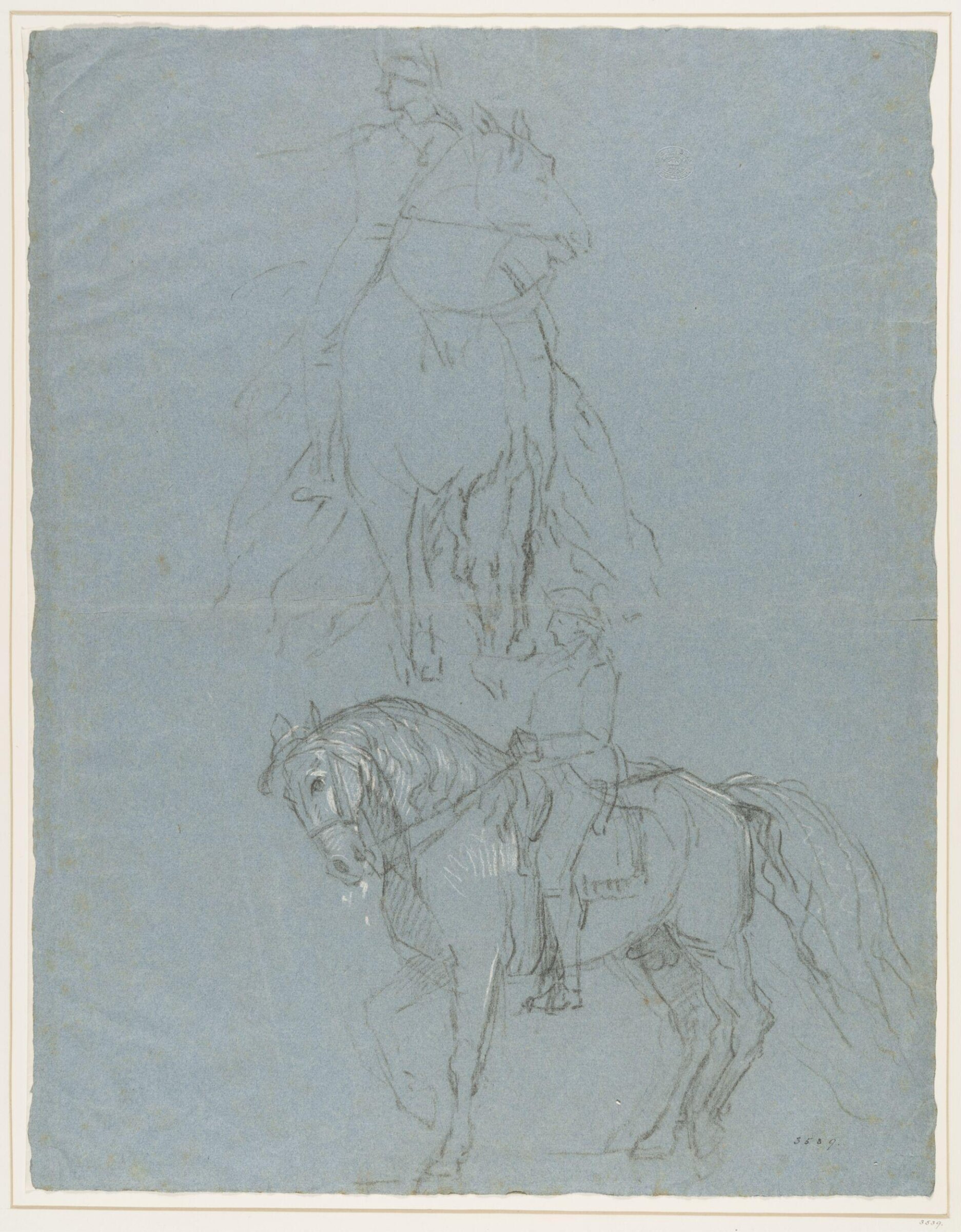 Studies of military scenes, Copley, ca. 1780