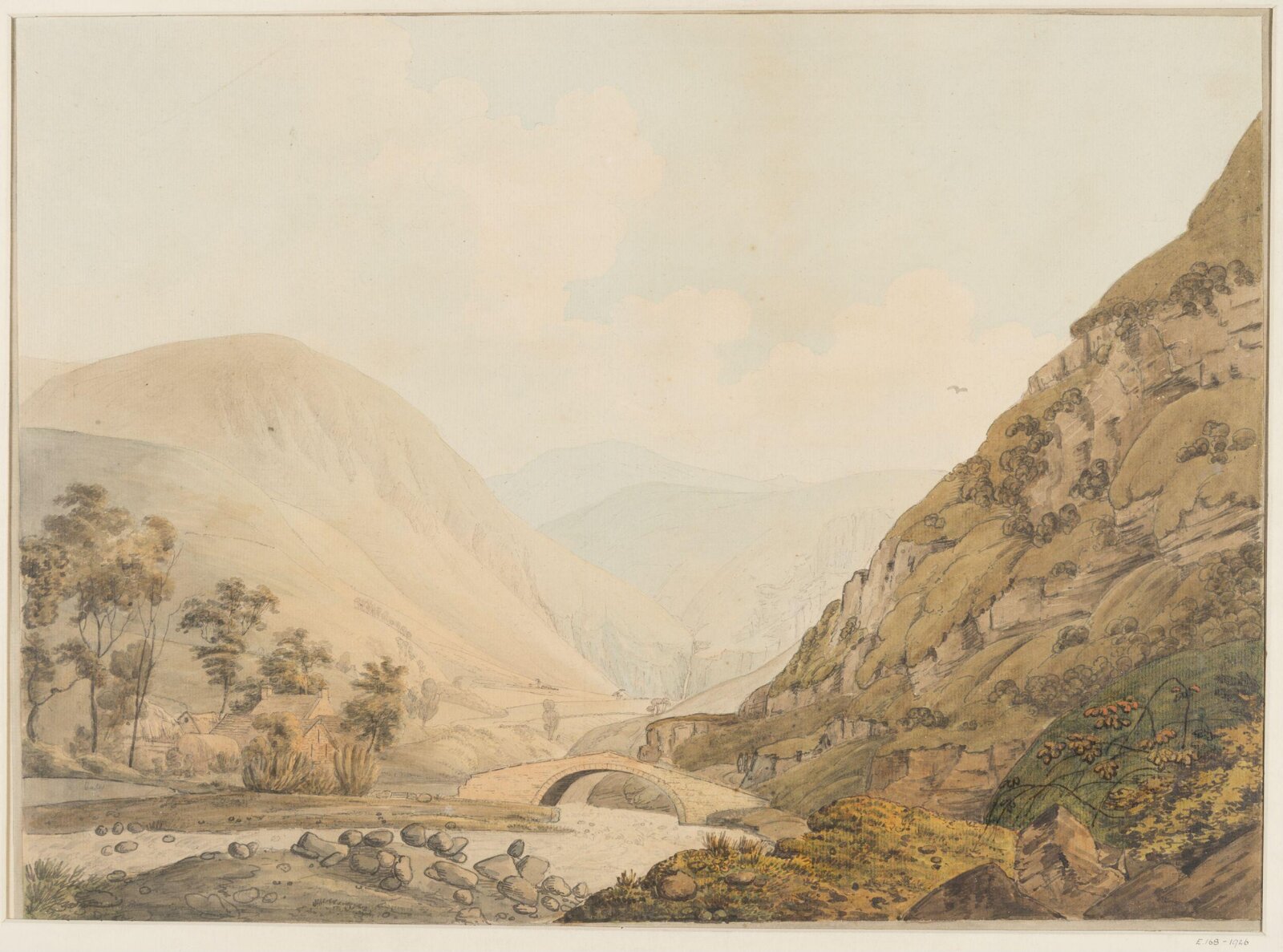 Watercolour drawing, William Day, c.1790s