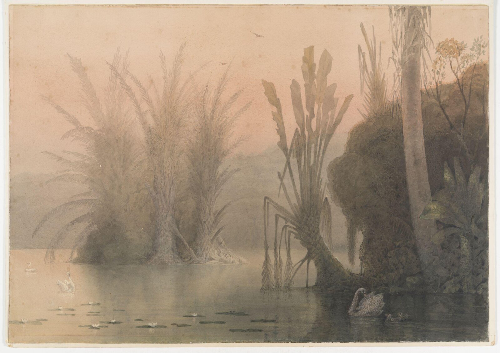 Watercolour drawing, General William John Chamberlayne, late 19th century