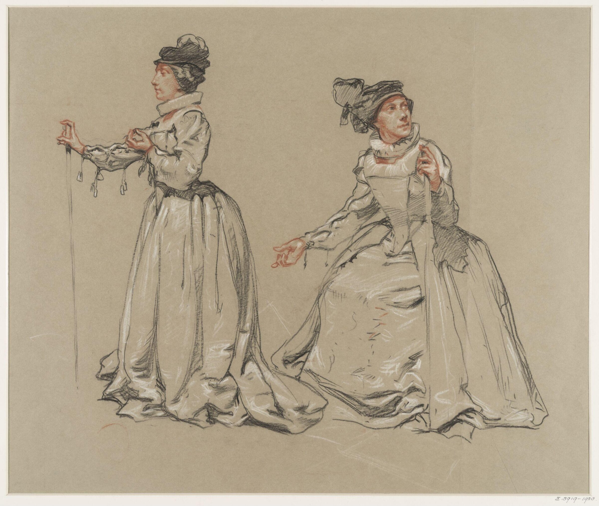 Illustration to Knightley's 'Westward Ho!', Elijah Albert Cox, ca. 1900-50