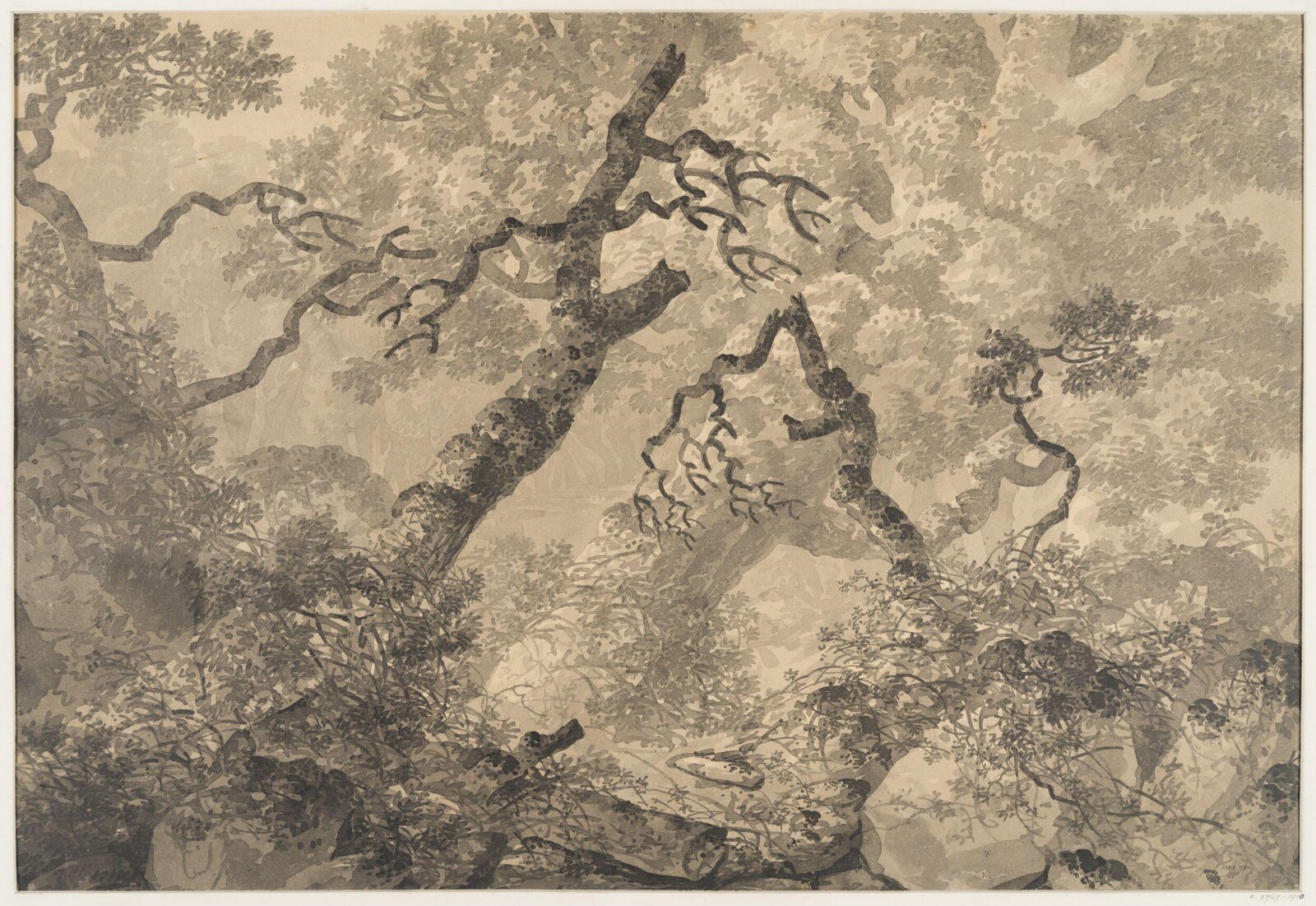 Drawing, John Crome, late 18th century