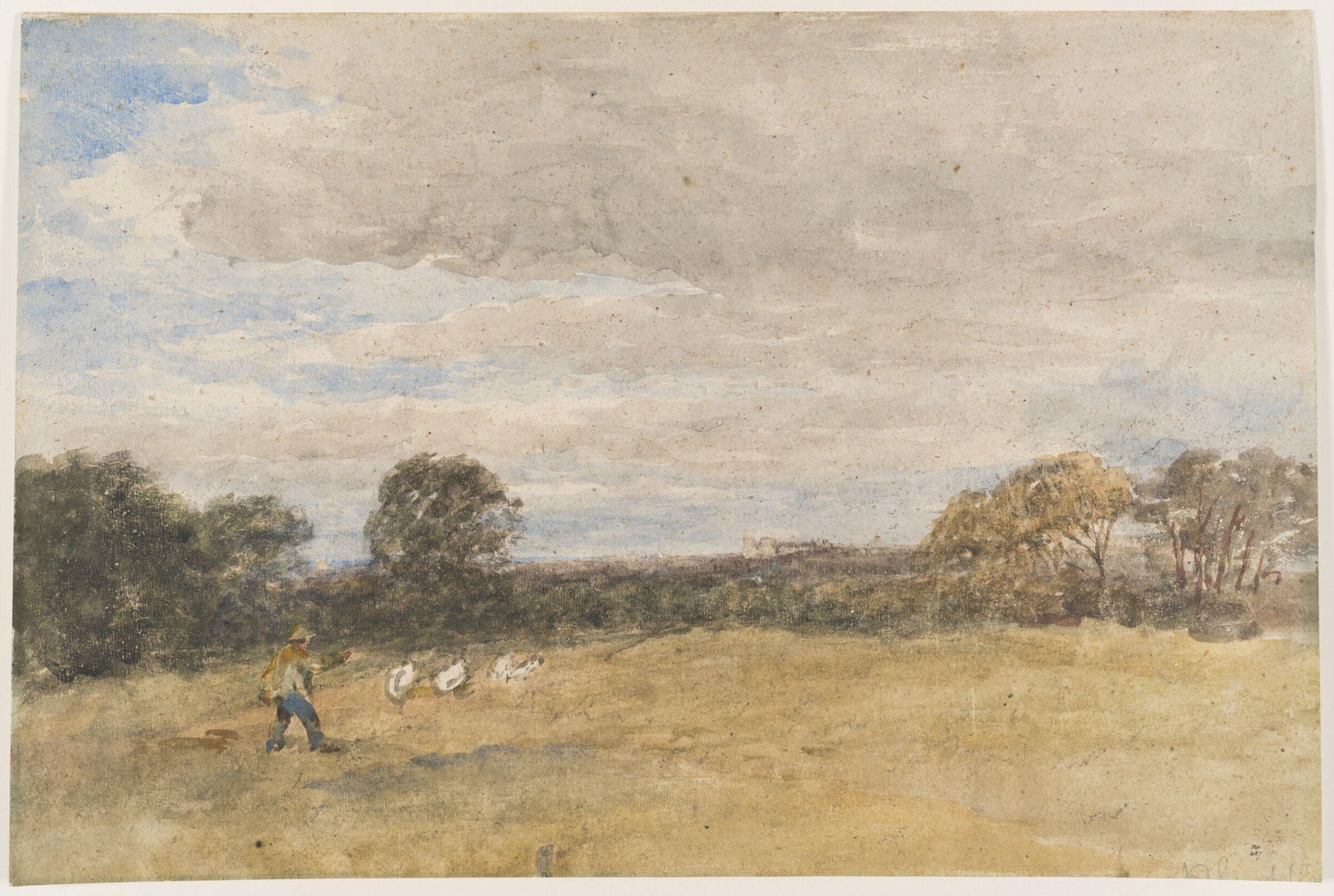 Distant View of Windsor, David Cox, ca. early 19th century