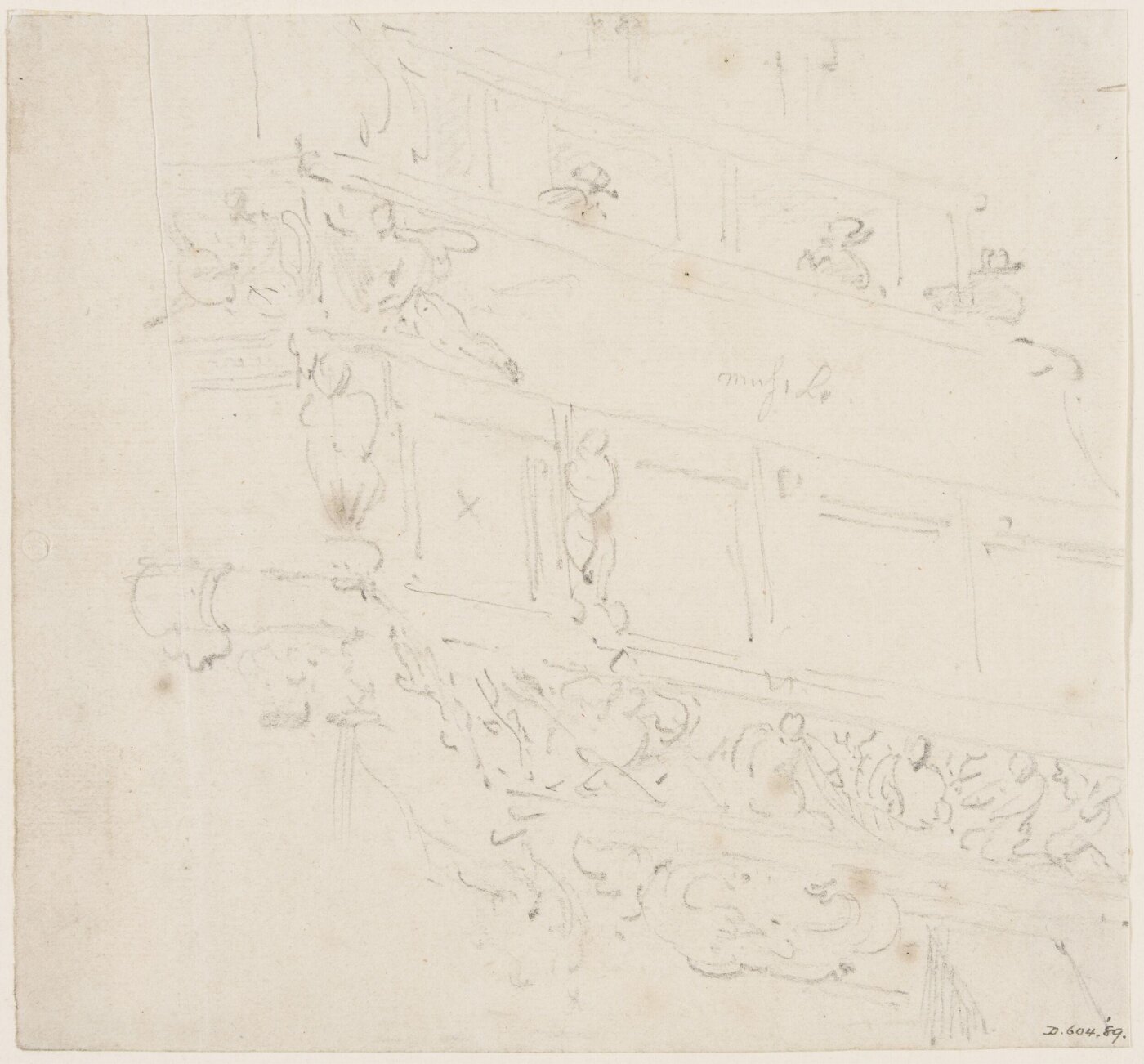 willem van de velde the younger, Stern of an English ship