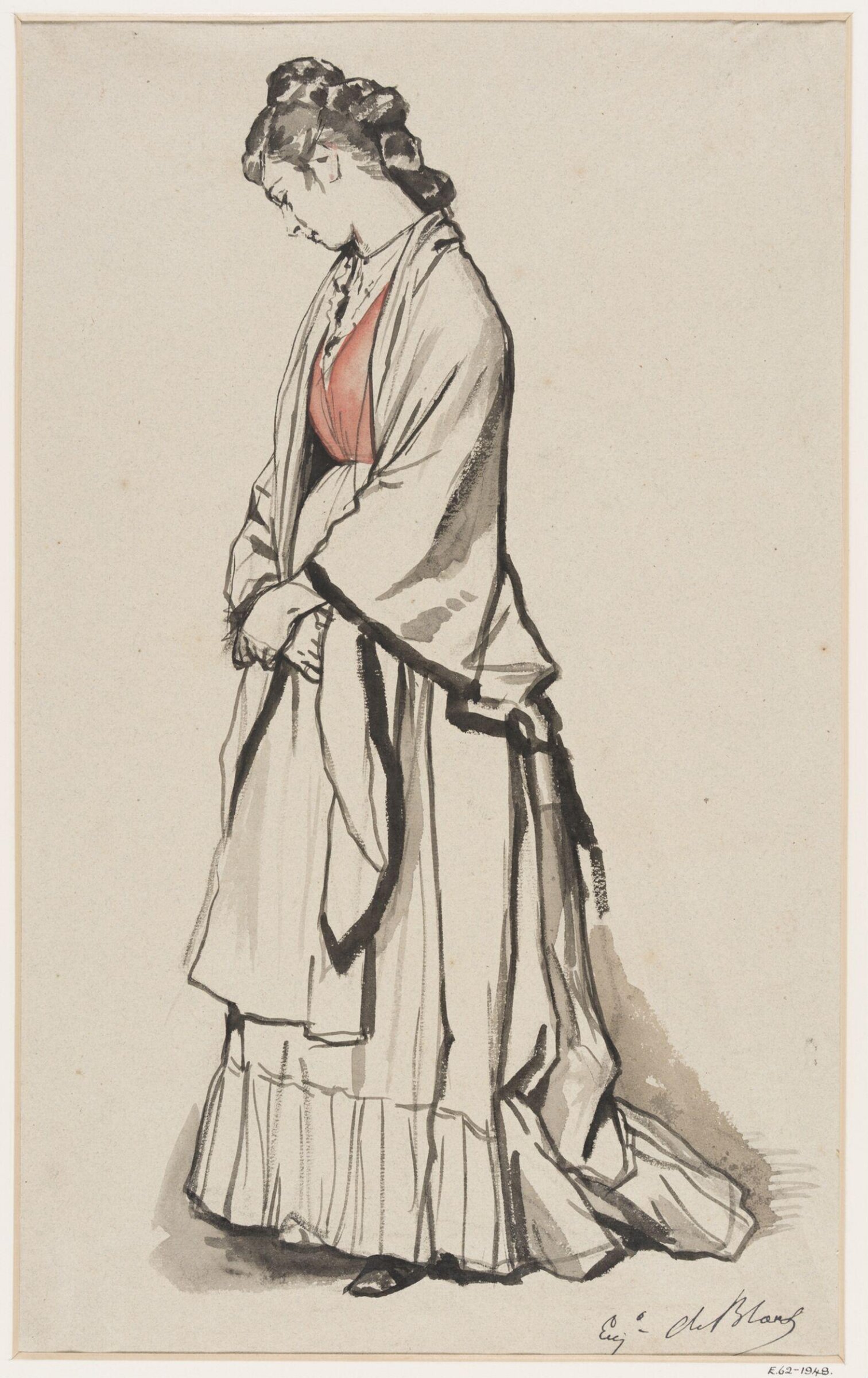 Drawing, Blaas, 1843-1931