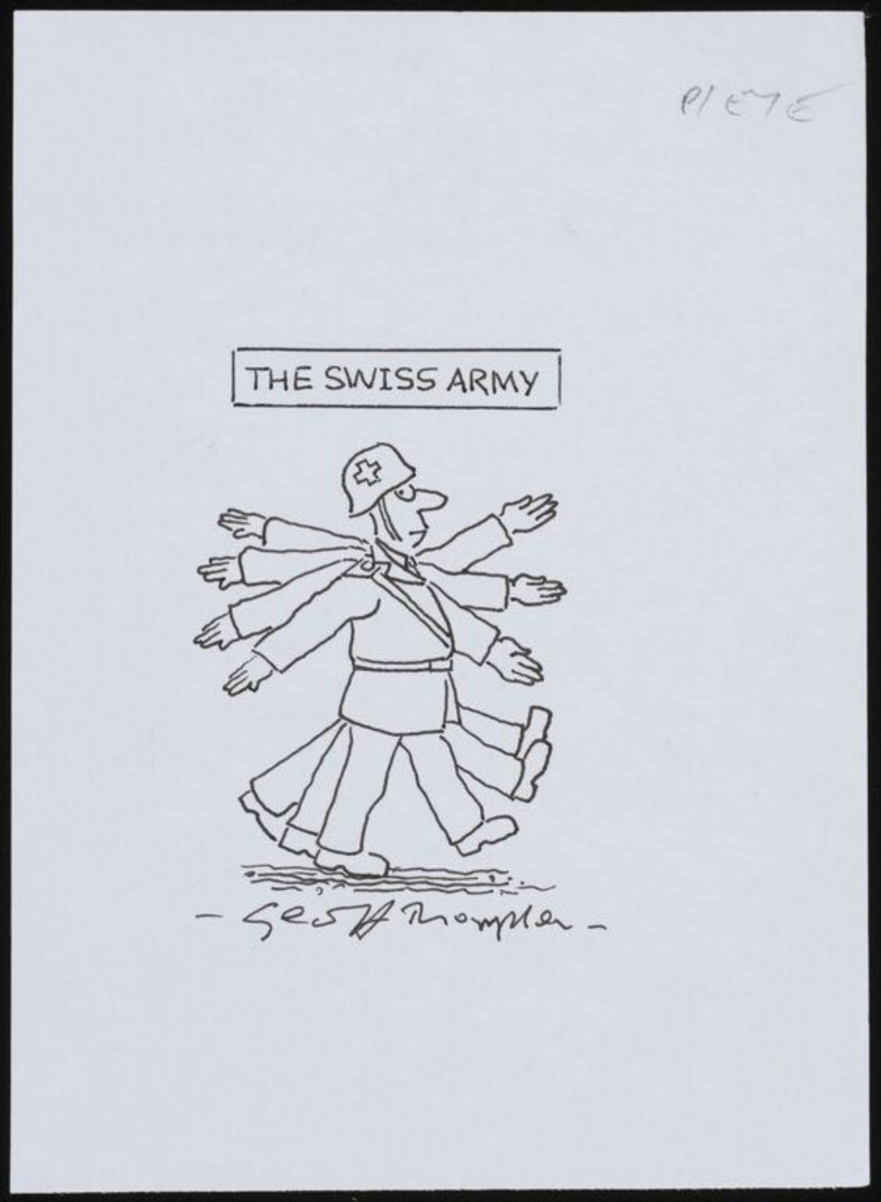 The Swiss Army, geoff thompson, 2016