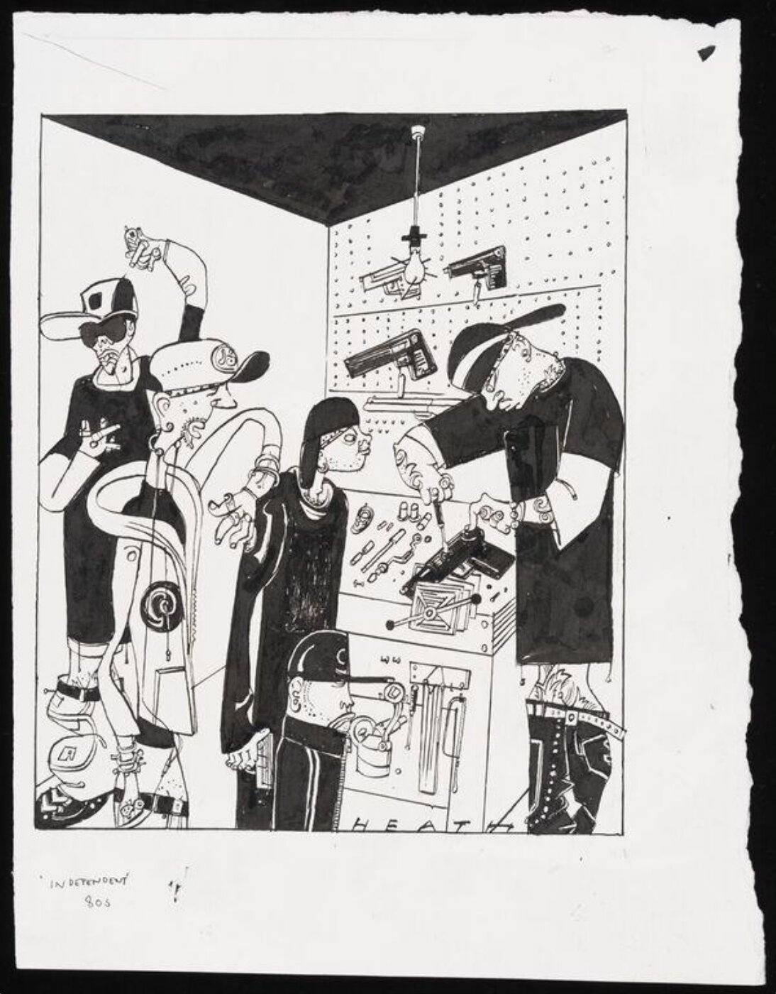 Michael Heath, Gun workshop