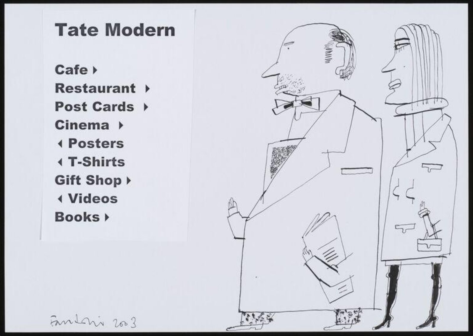Tate Modern, Barry Fantoni, 2003