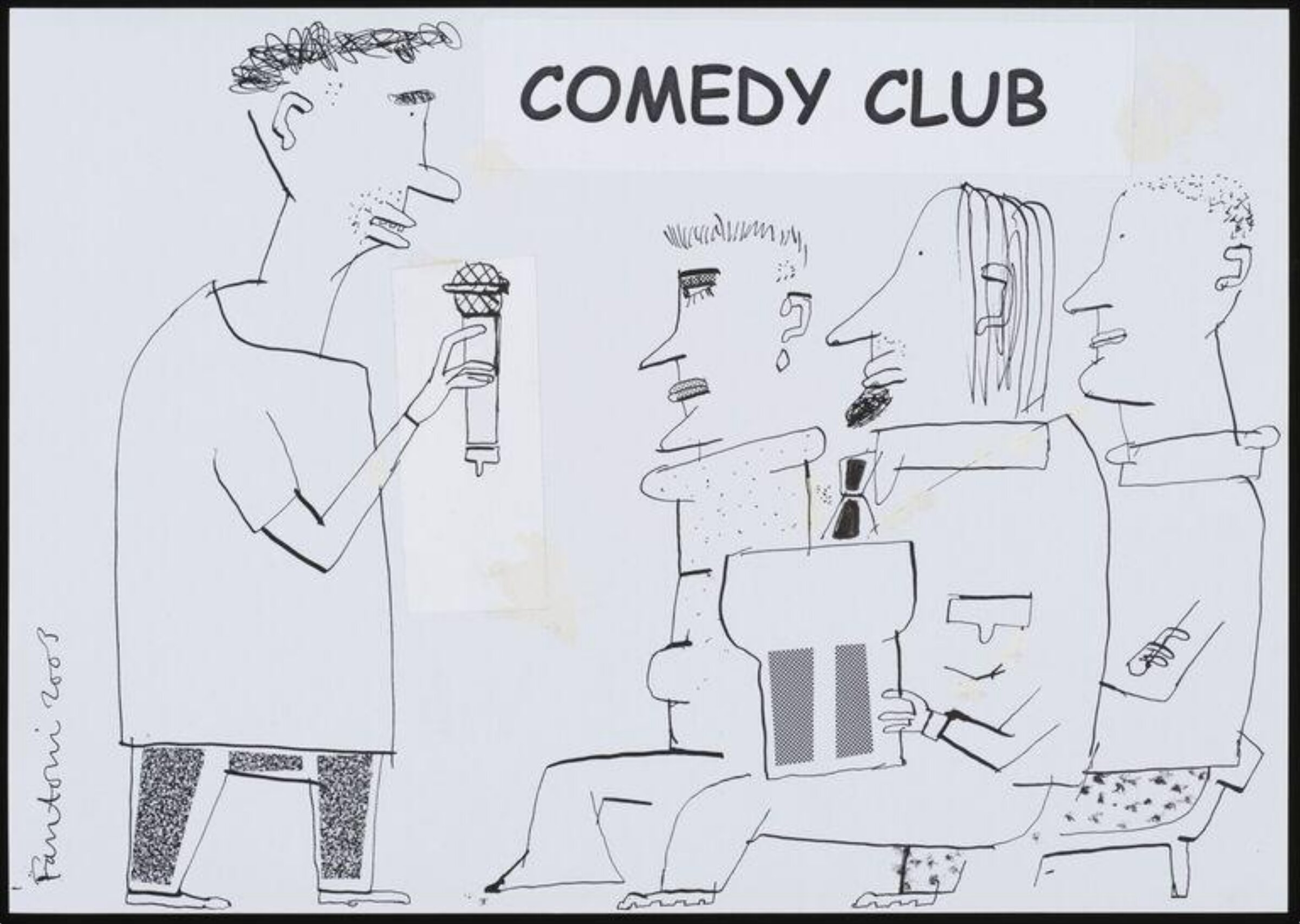 Comedy Club, barry fantoni, 2003