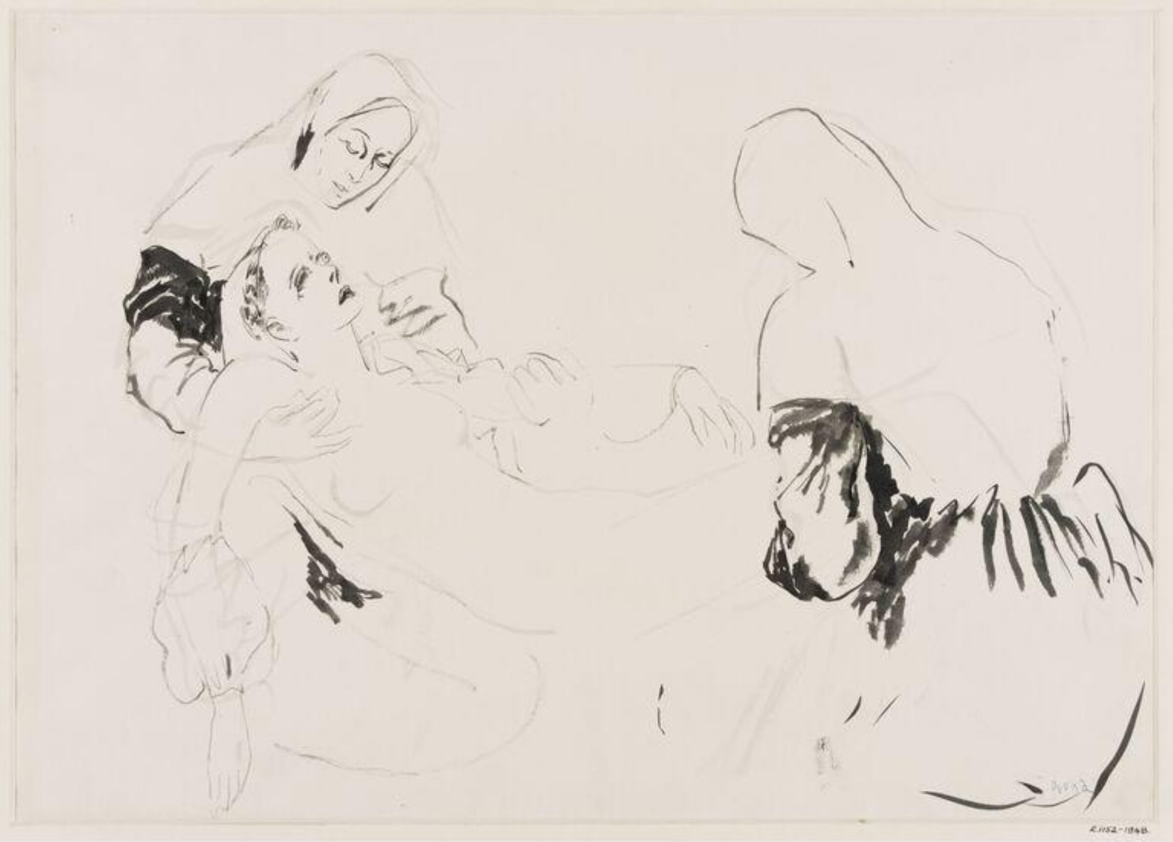 Drawing, Pruna, 1936