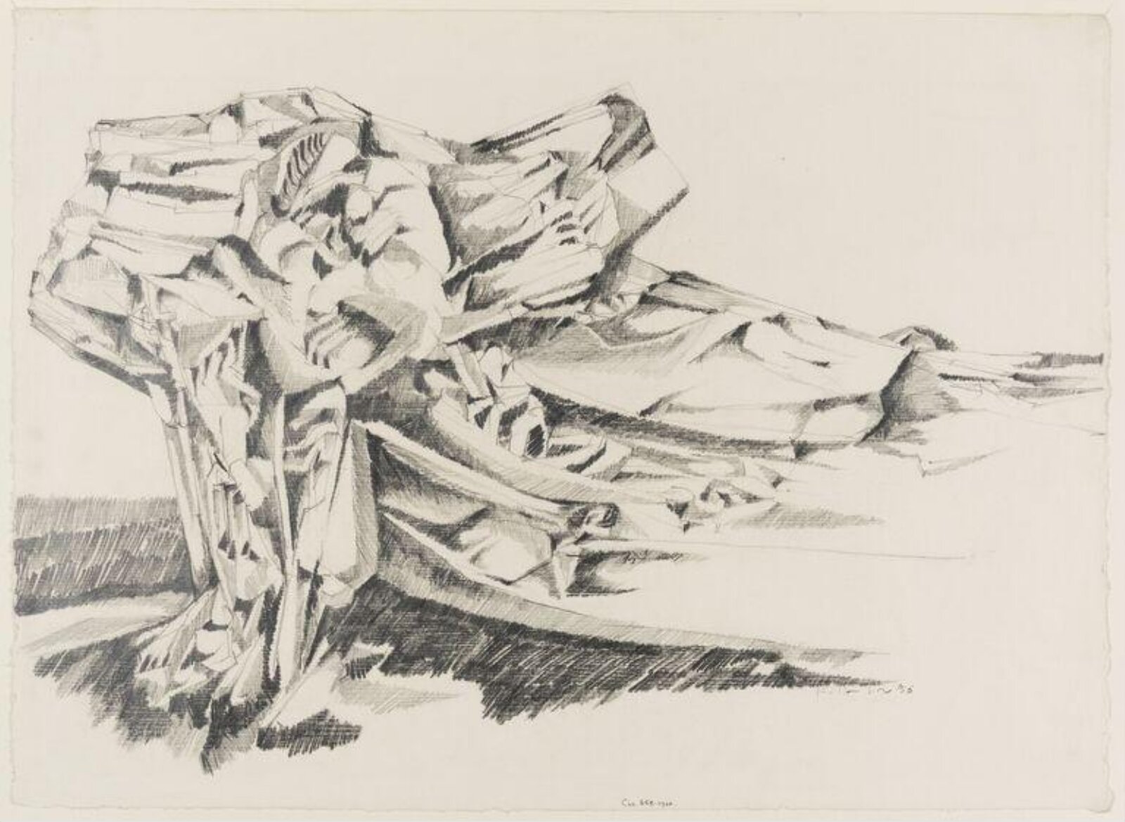 Drawing, Pomodoro, 1956