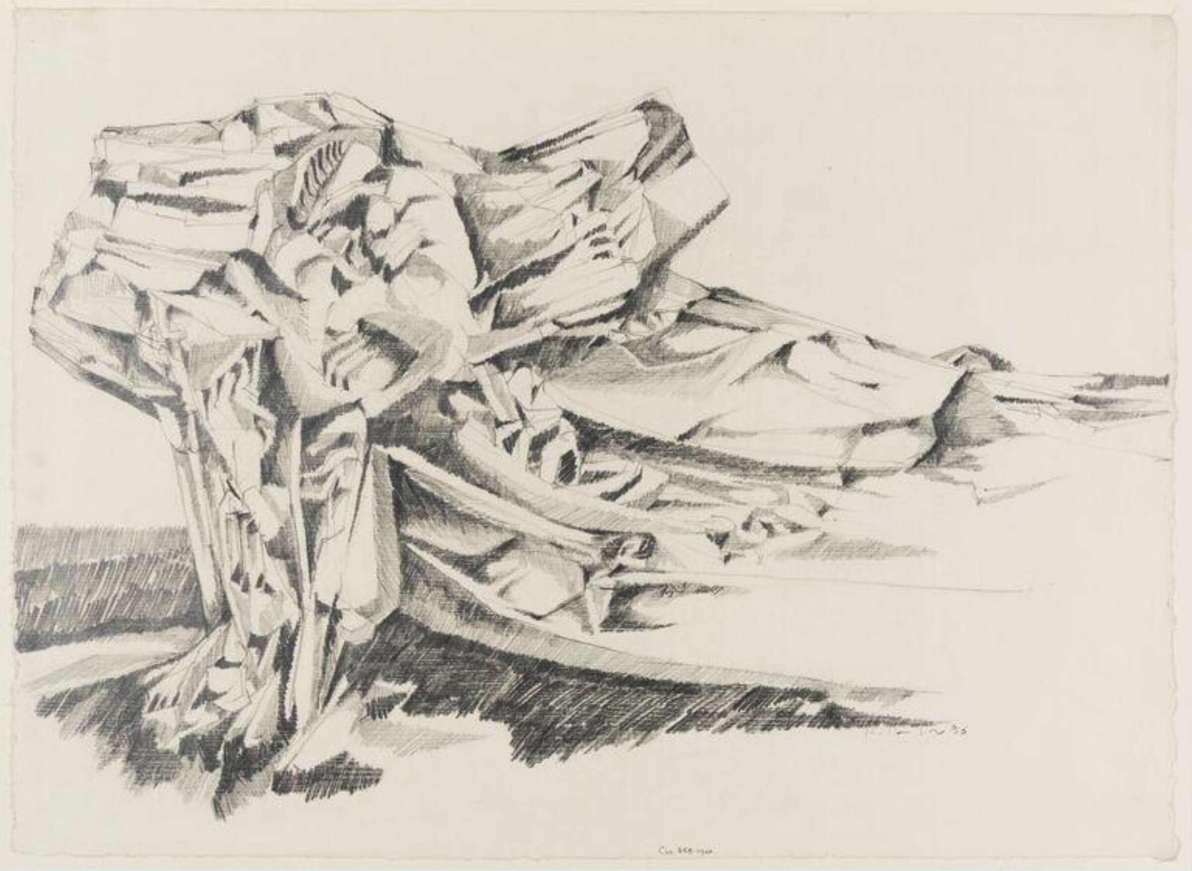 Drawing, Pomodoro, 1956