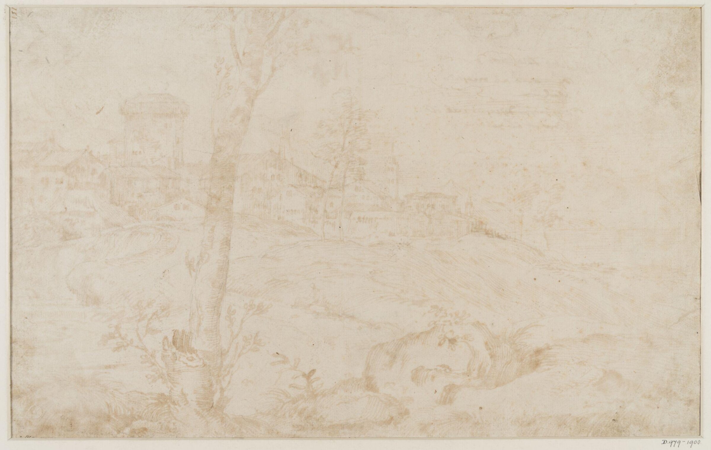 A North Italian Landscape, Marco Ricci, 1676-1729
