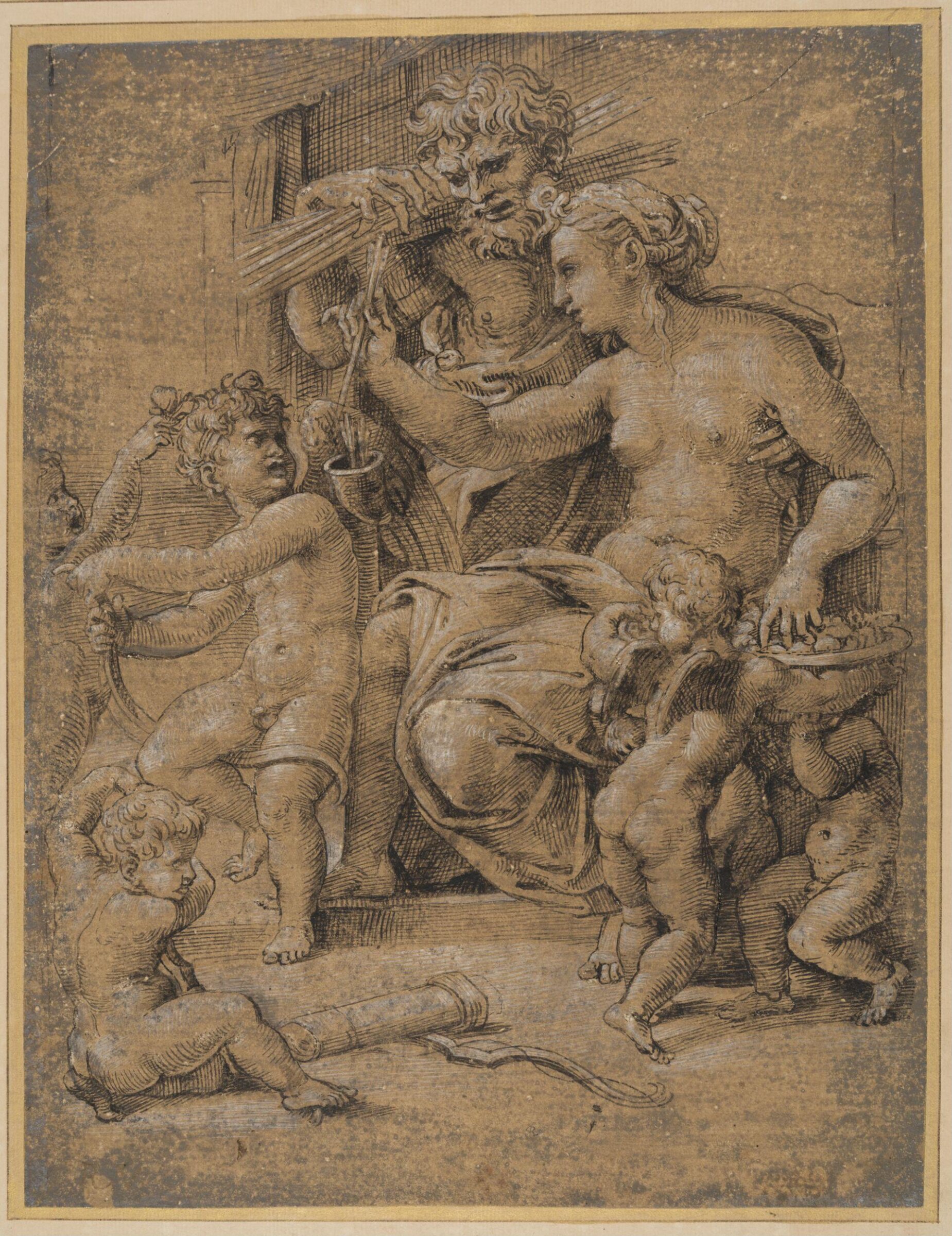 Venus and Vulcan, Giulio Romano, 16th century