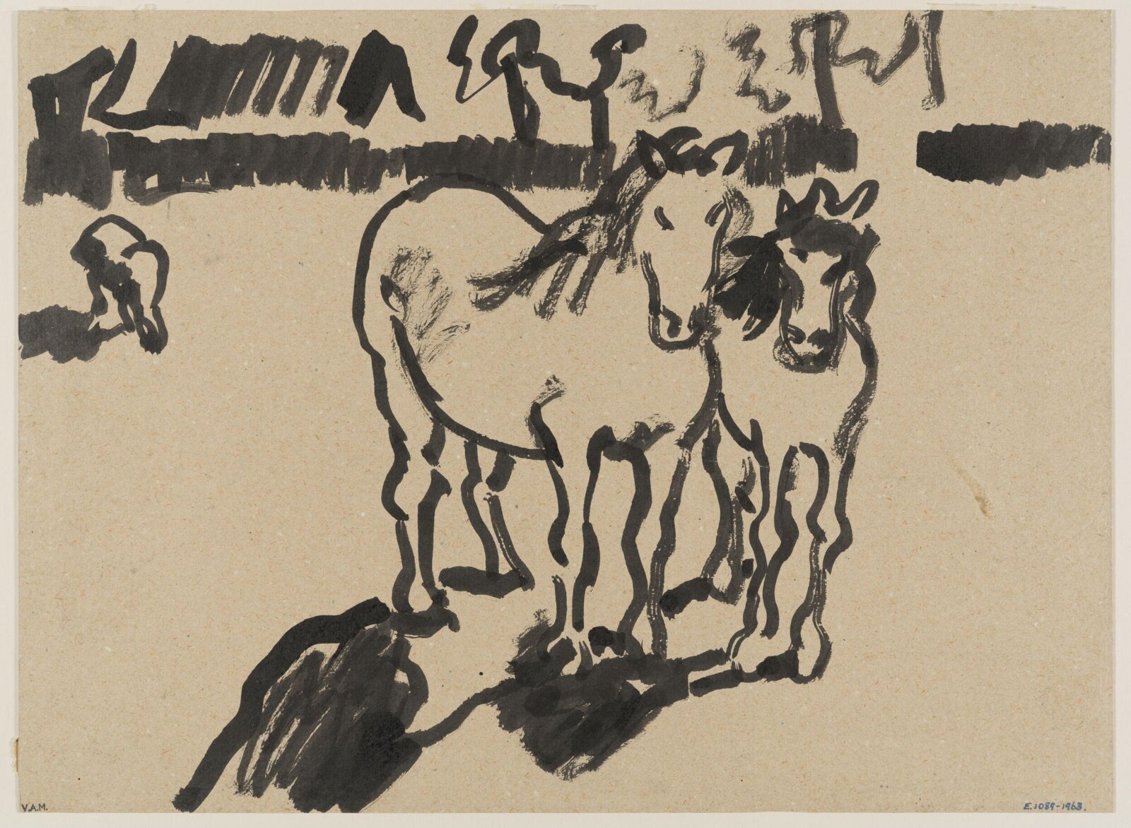 Drawing, Max Pechstein, 1909