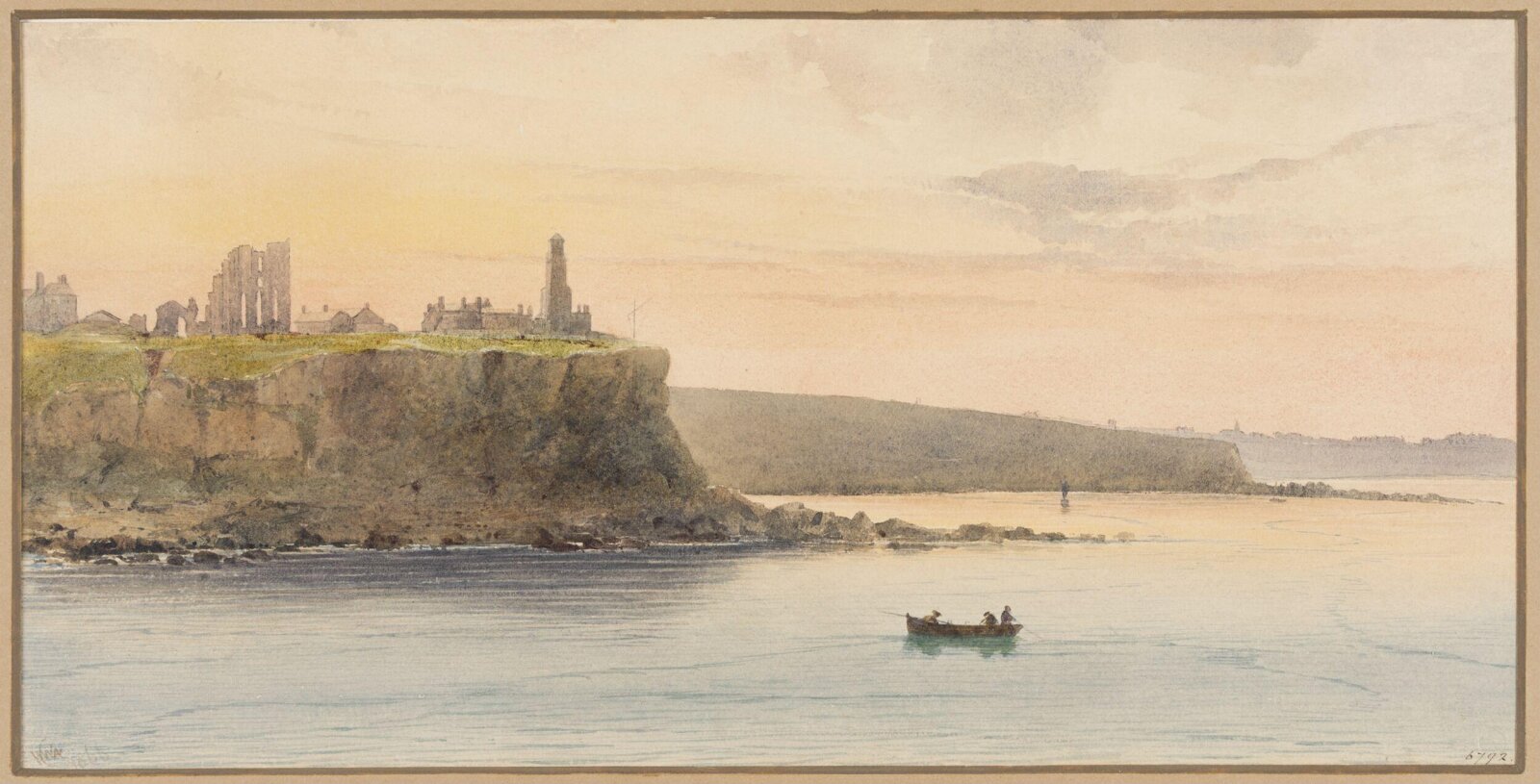 Tynemouth Priory and Lighthouse, William Cosens Way, 1832-1905