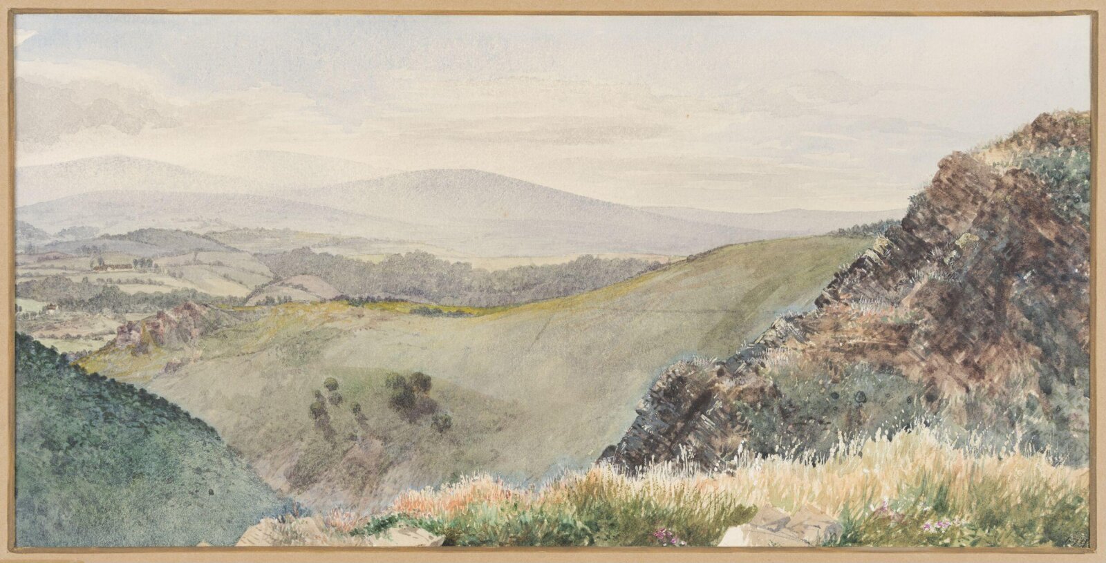 watercolour, William Cosens Way, 19th century