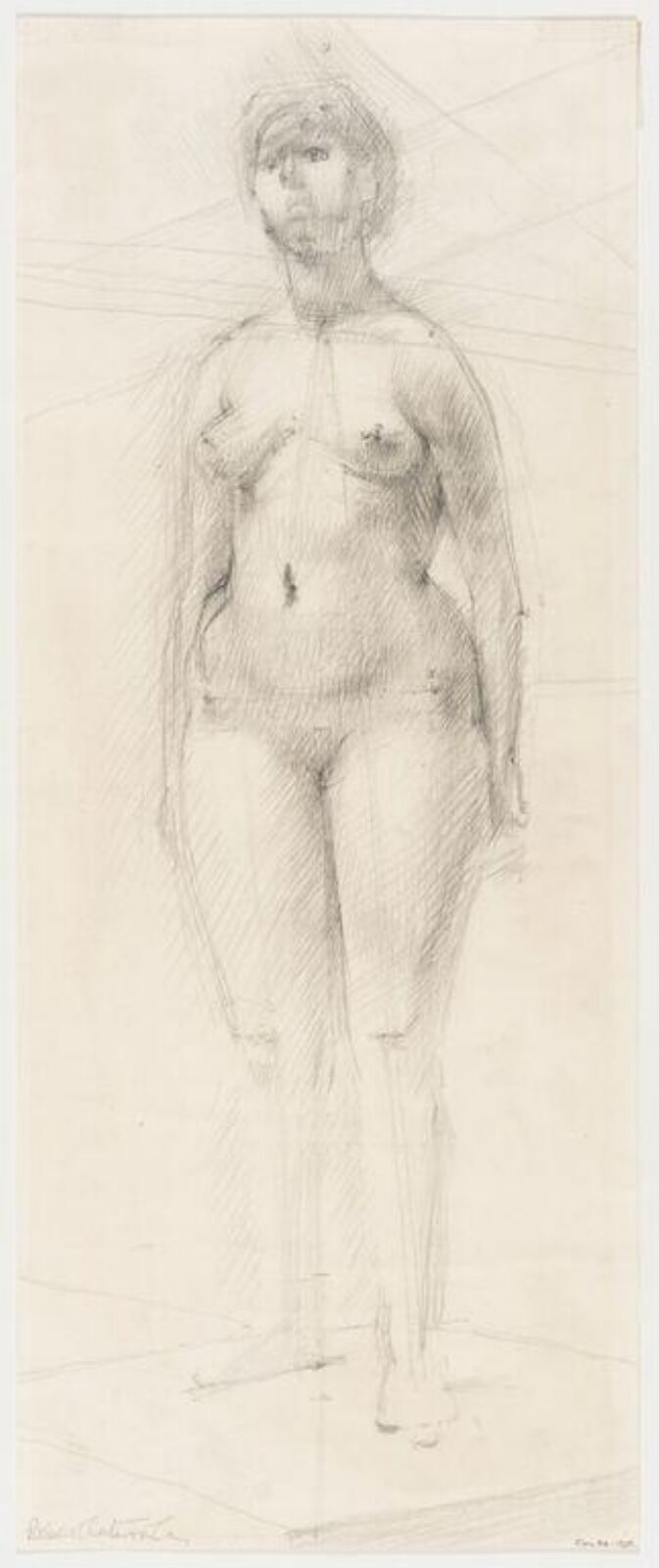 Drawing, Clatworthy, 1952