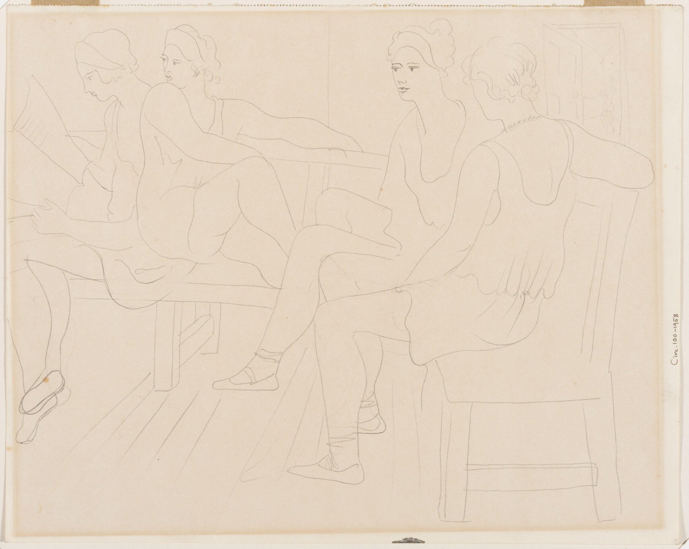 Drawing, Christopher Wood